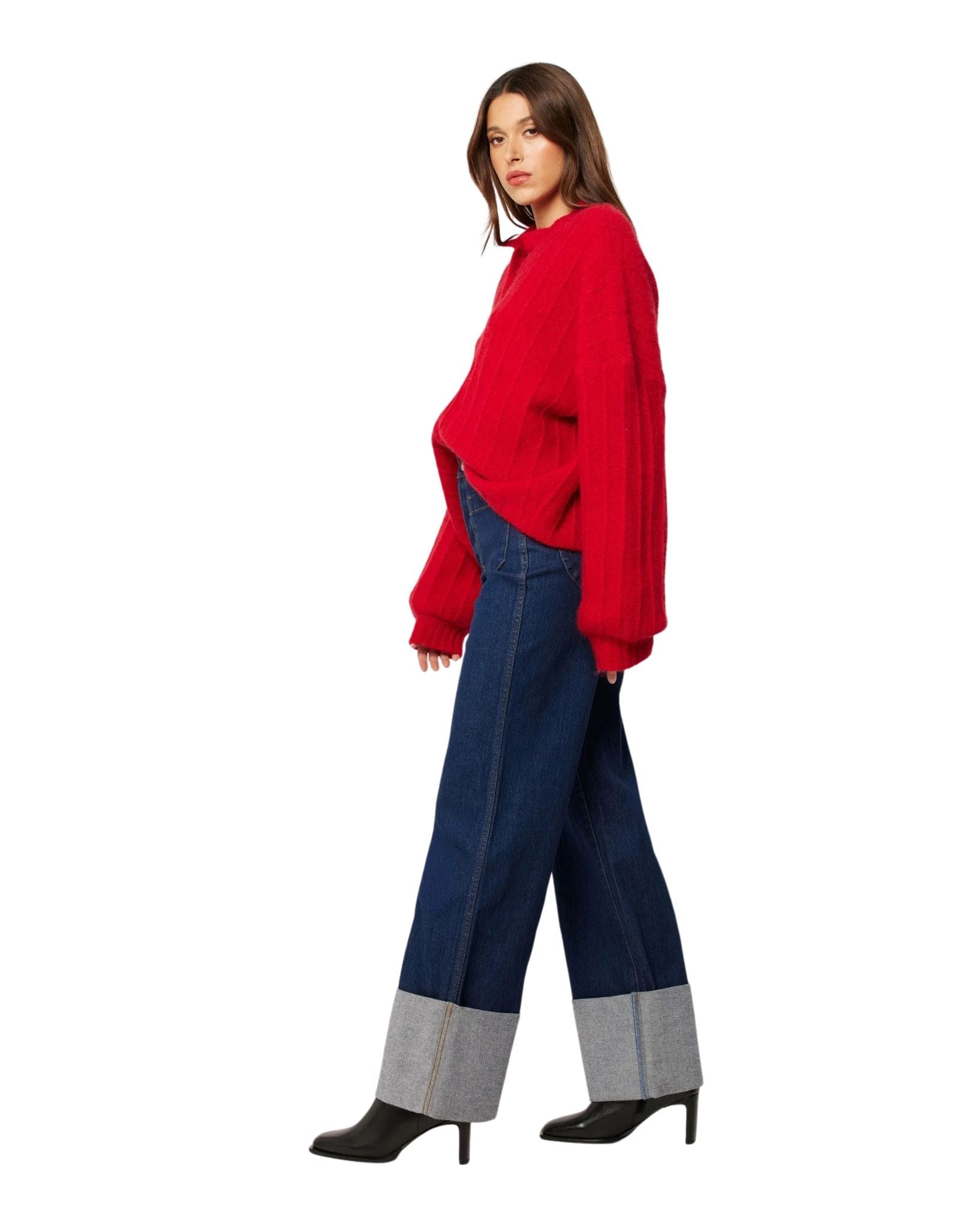 Rollas Womens Sailor Long Riley Blue