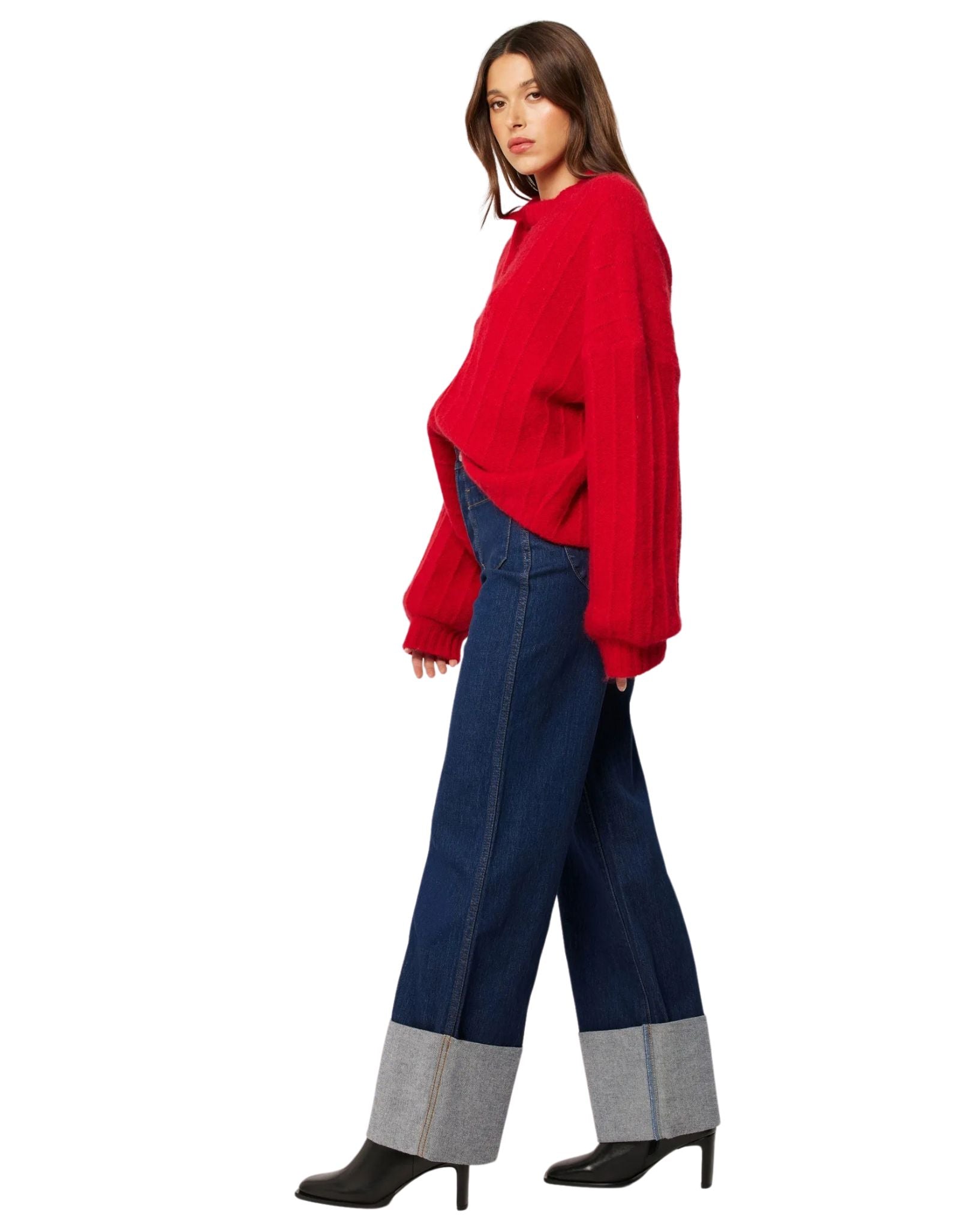 Rollas Womens Sailor Long Riley Blue