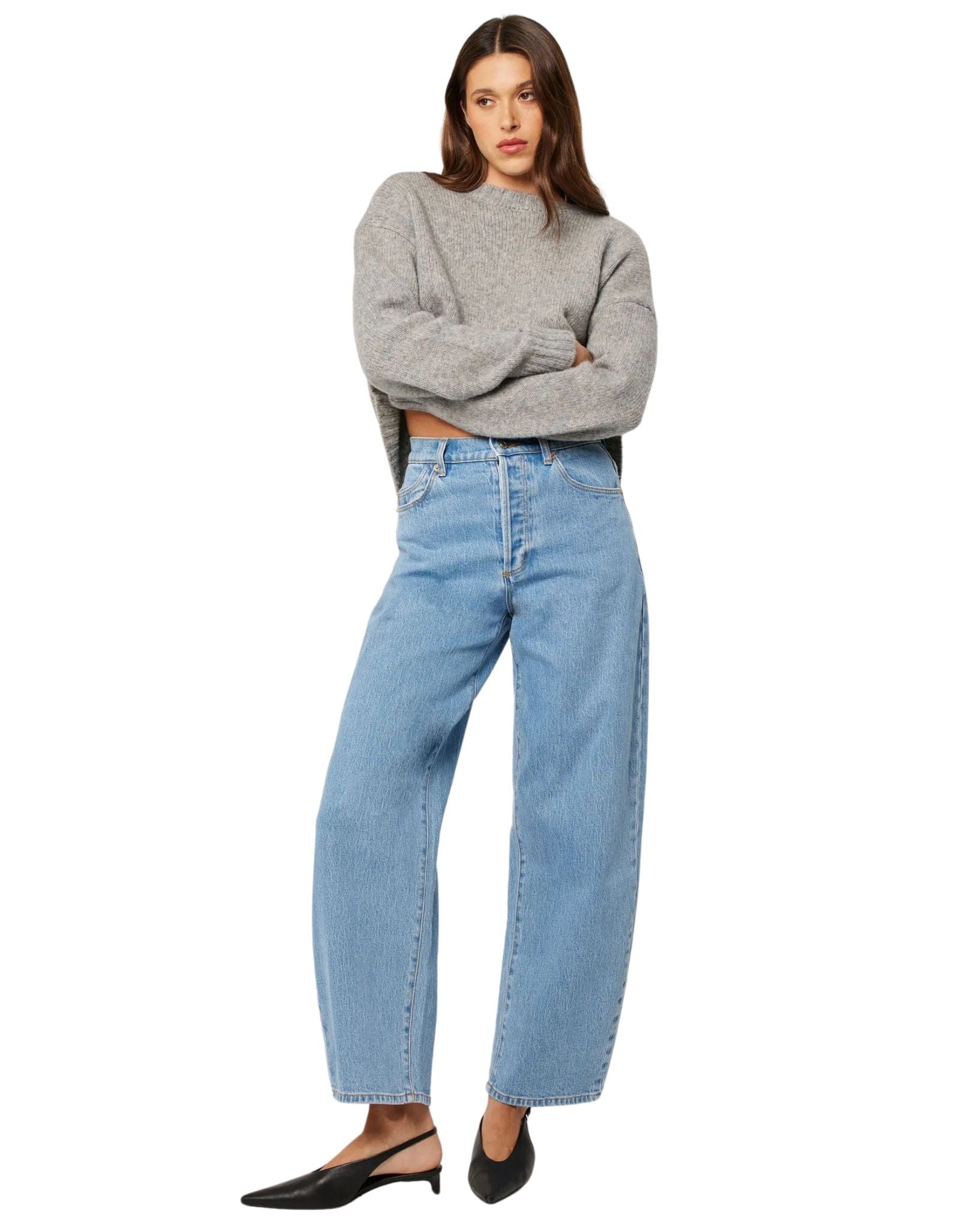 Rollas Womens Tomboy Merino Knit