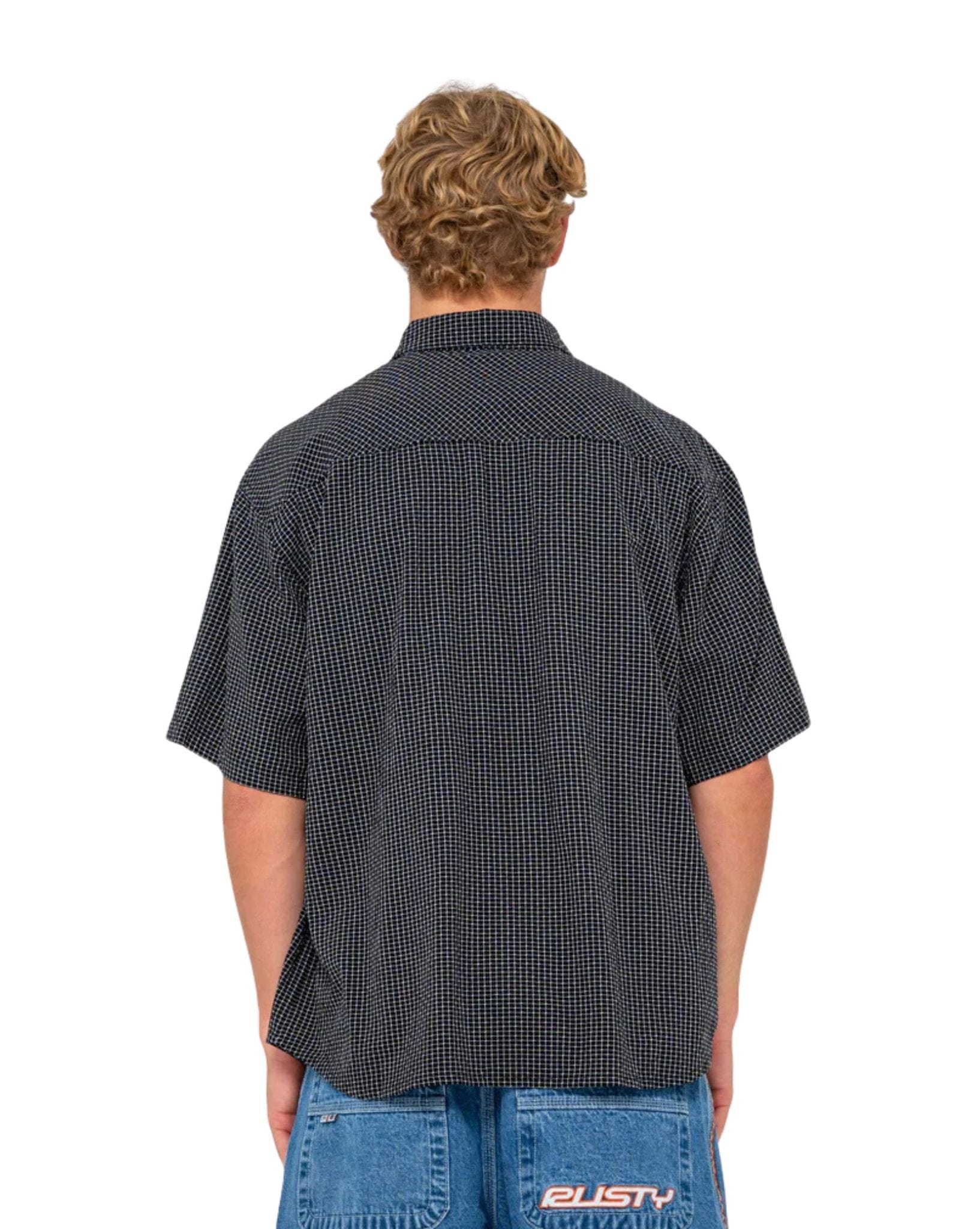 Rusty Acemo Check Short Sleeve Shirt