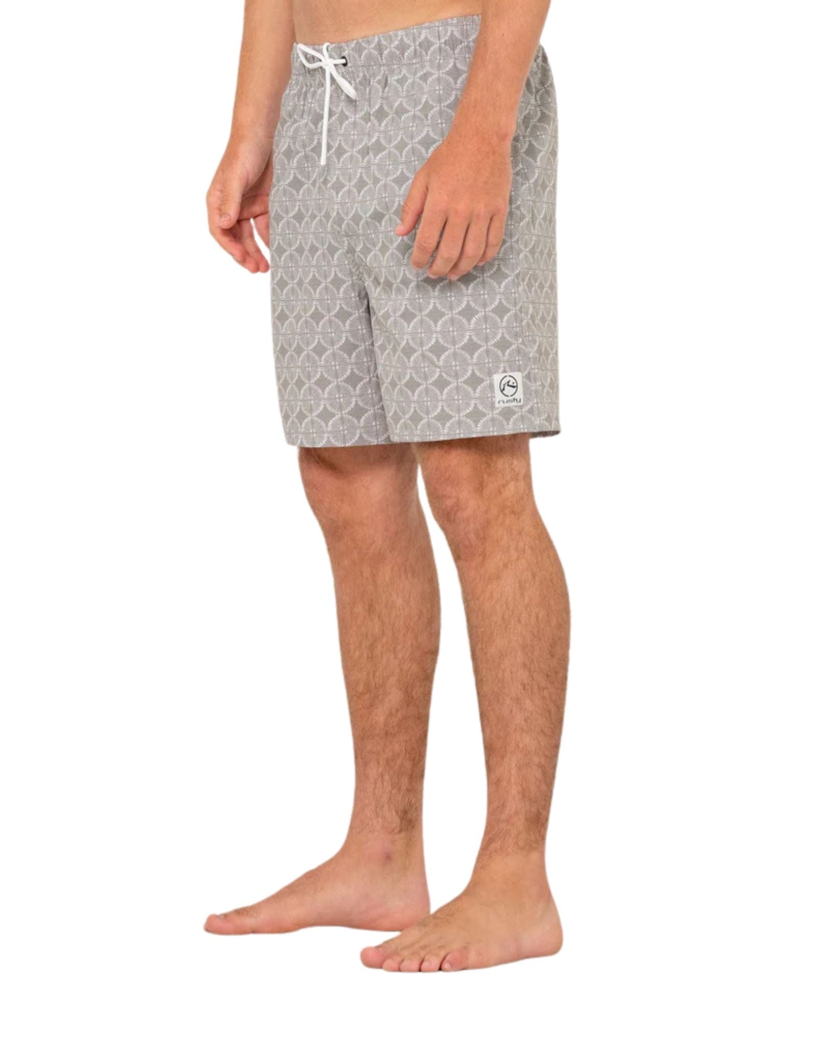 Rusty All Over Elastic Waist Boardshort