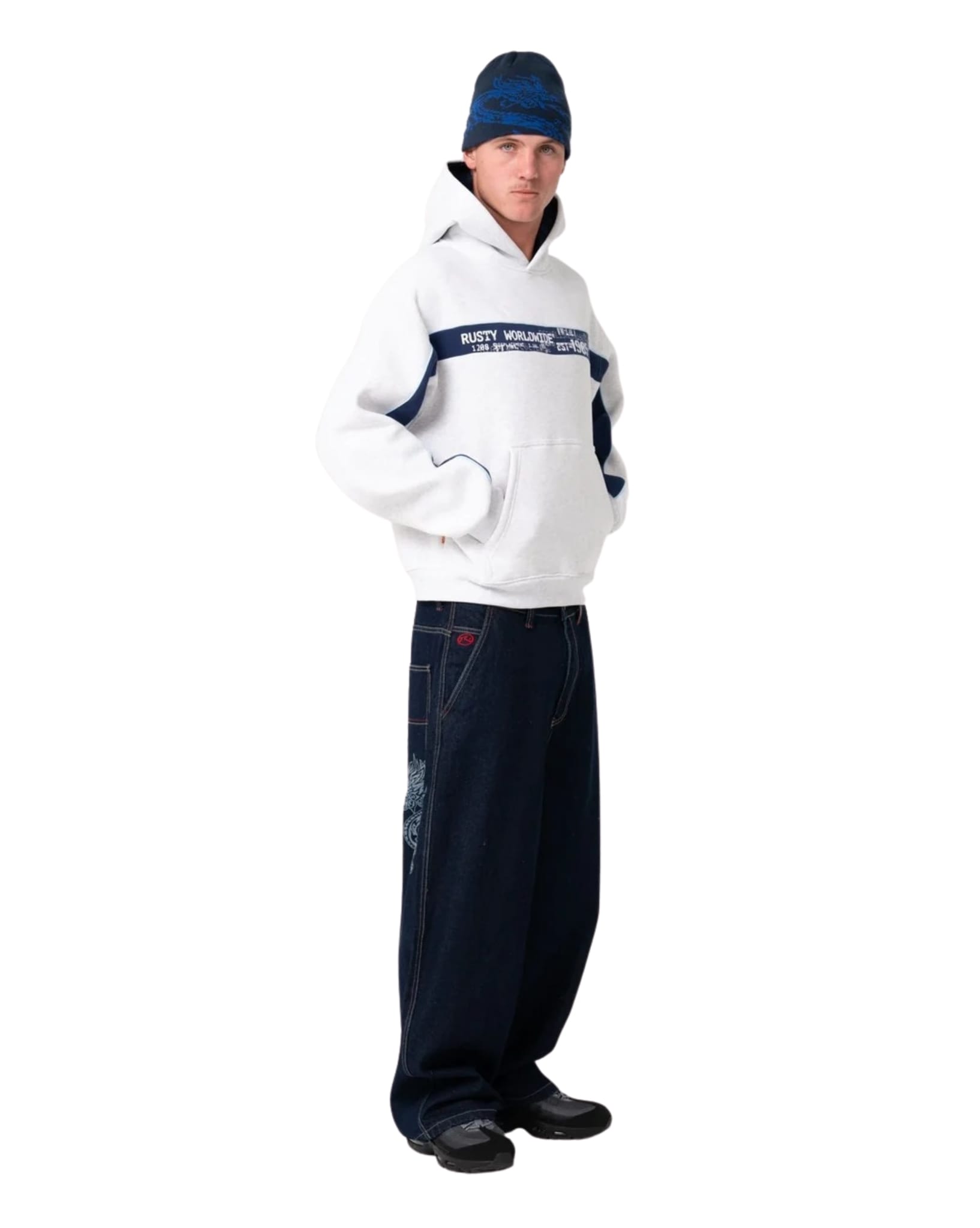 Rusty Big Ticket Hooded Fleece