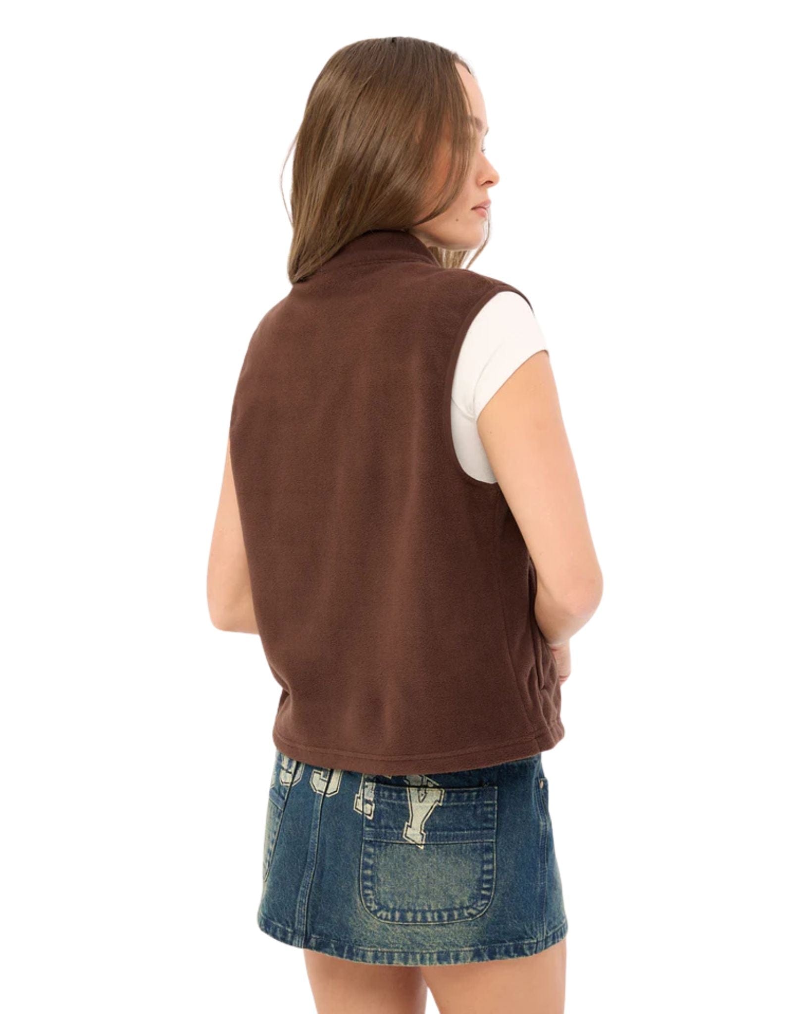 Rusty Bless Up Polar Fleece Vest