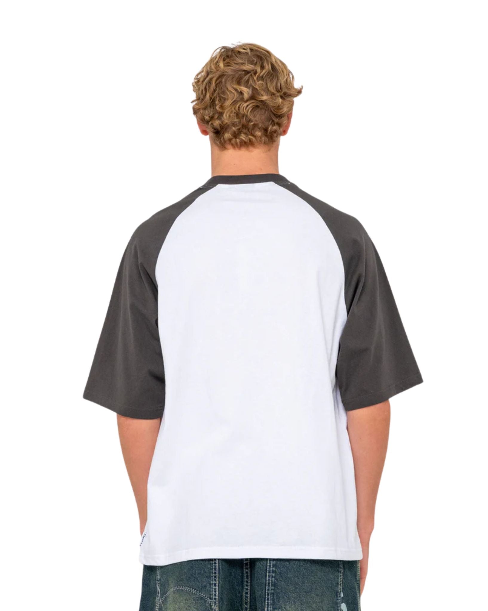 Rusty Bubble Raglan Short Sleeve Tee