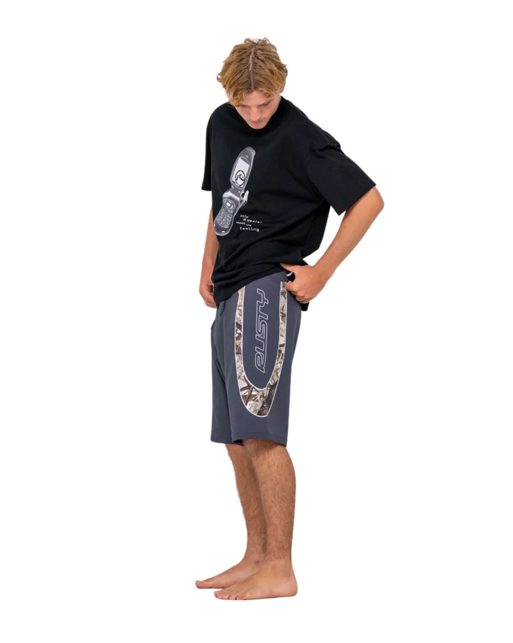 Rusty Charger Fixed Waist Boardshort