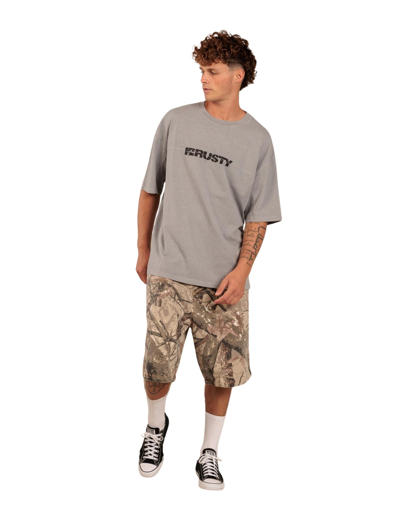 Rusty Commander Short Sleeve Tee
