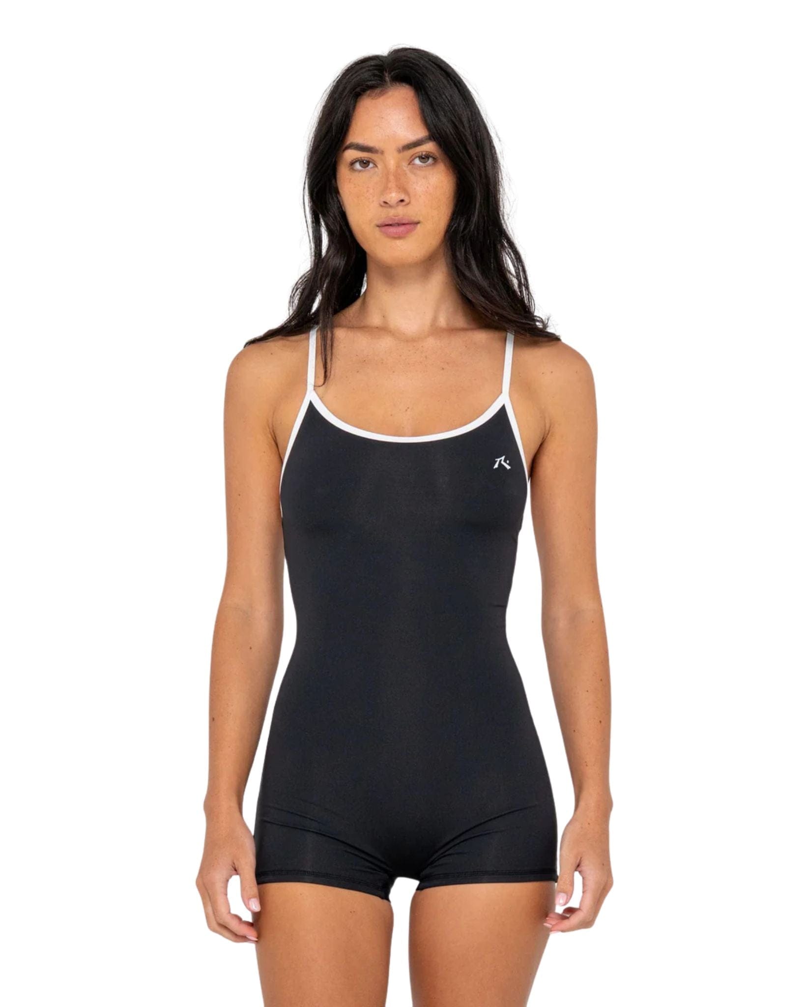 Rusty Essentials Contrast Romper One Piece