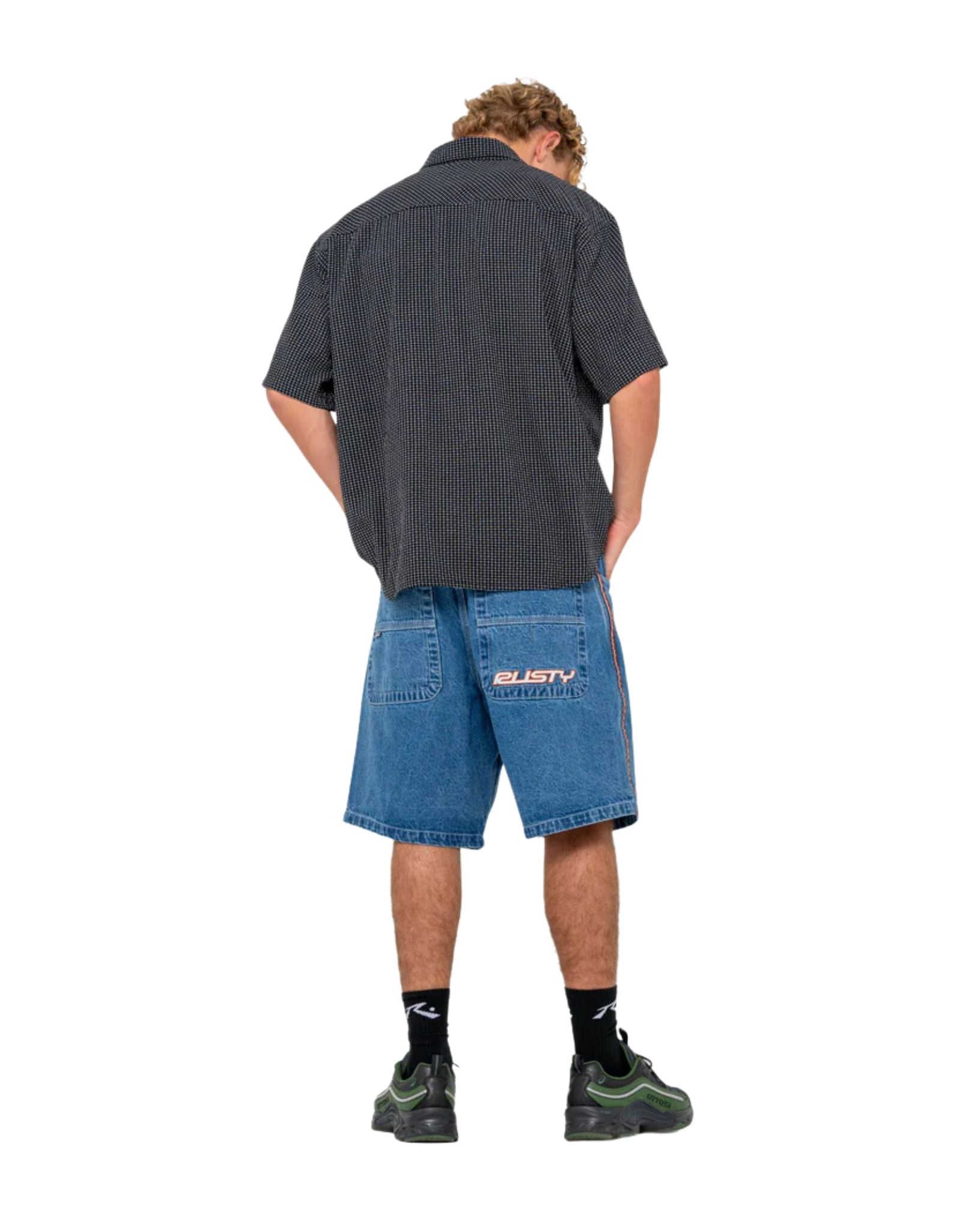 Rusty Flip Daddy 2.0 22" Baggy Jort - Middy Blue