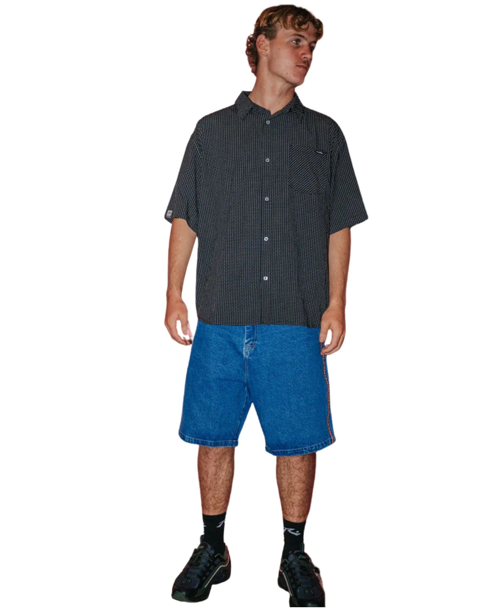 Rusty Flip Daddy 2.0 22" Baggy Jort - Middy Blue