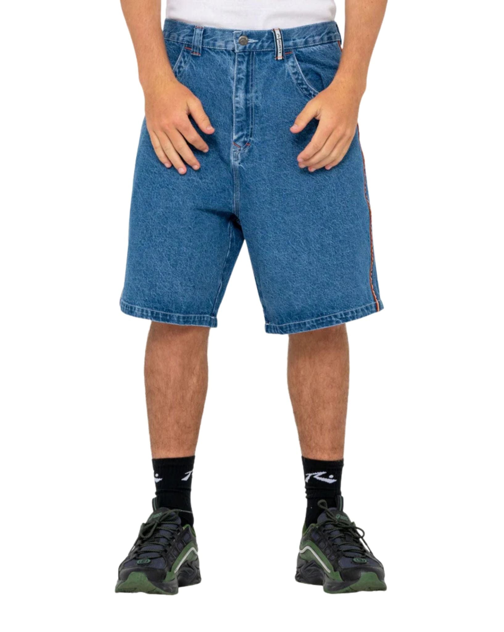 Rusty Flip Daddy 2.0 22" Baggy Jort - Middy Blue