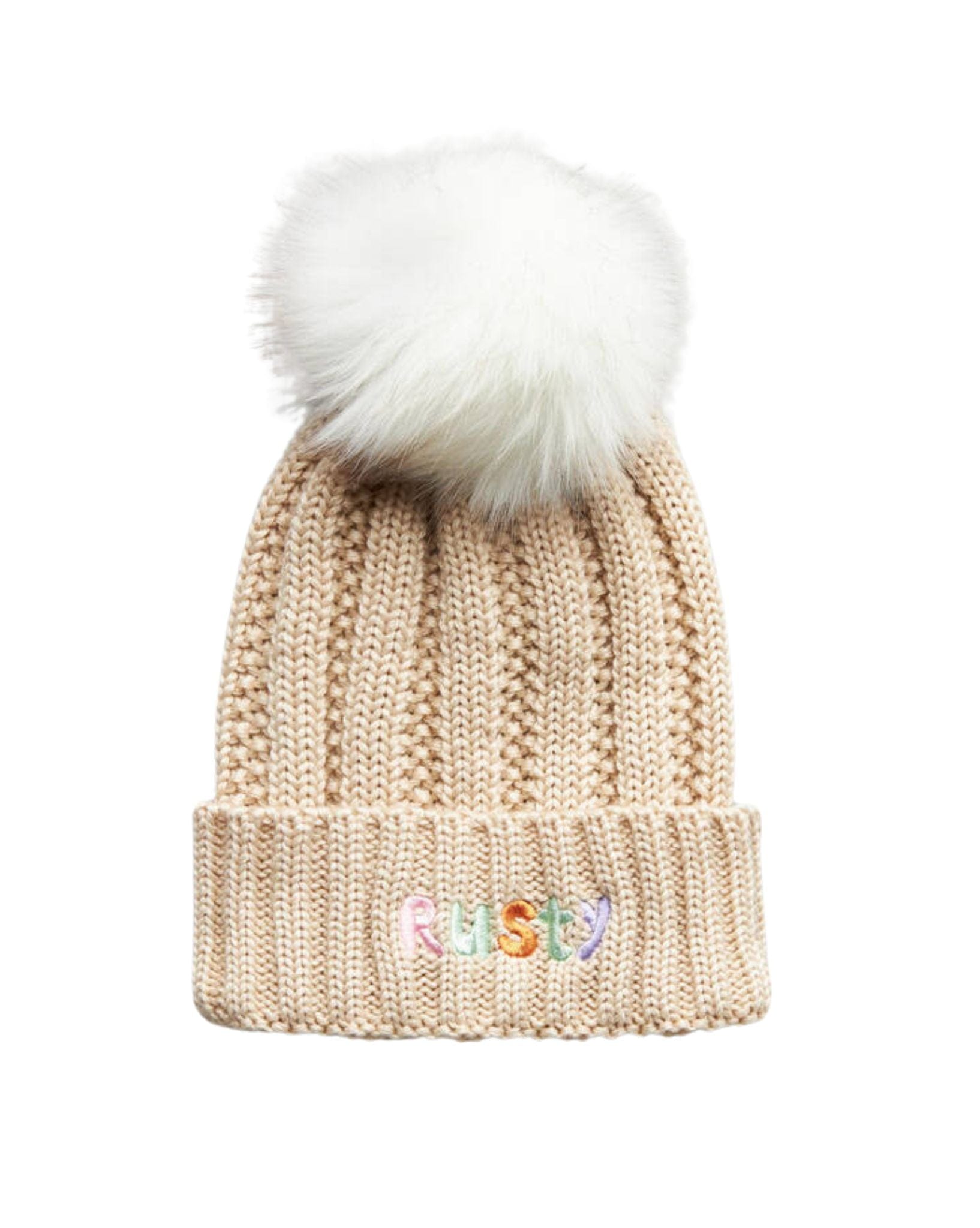 Rusty Girls Poppy Beanie - Coconut Cream