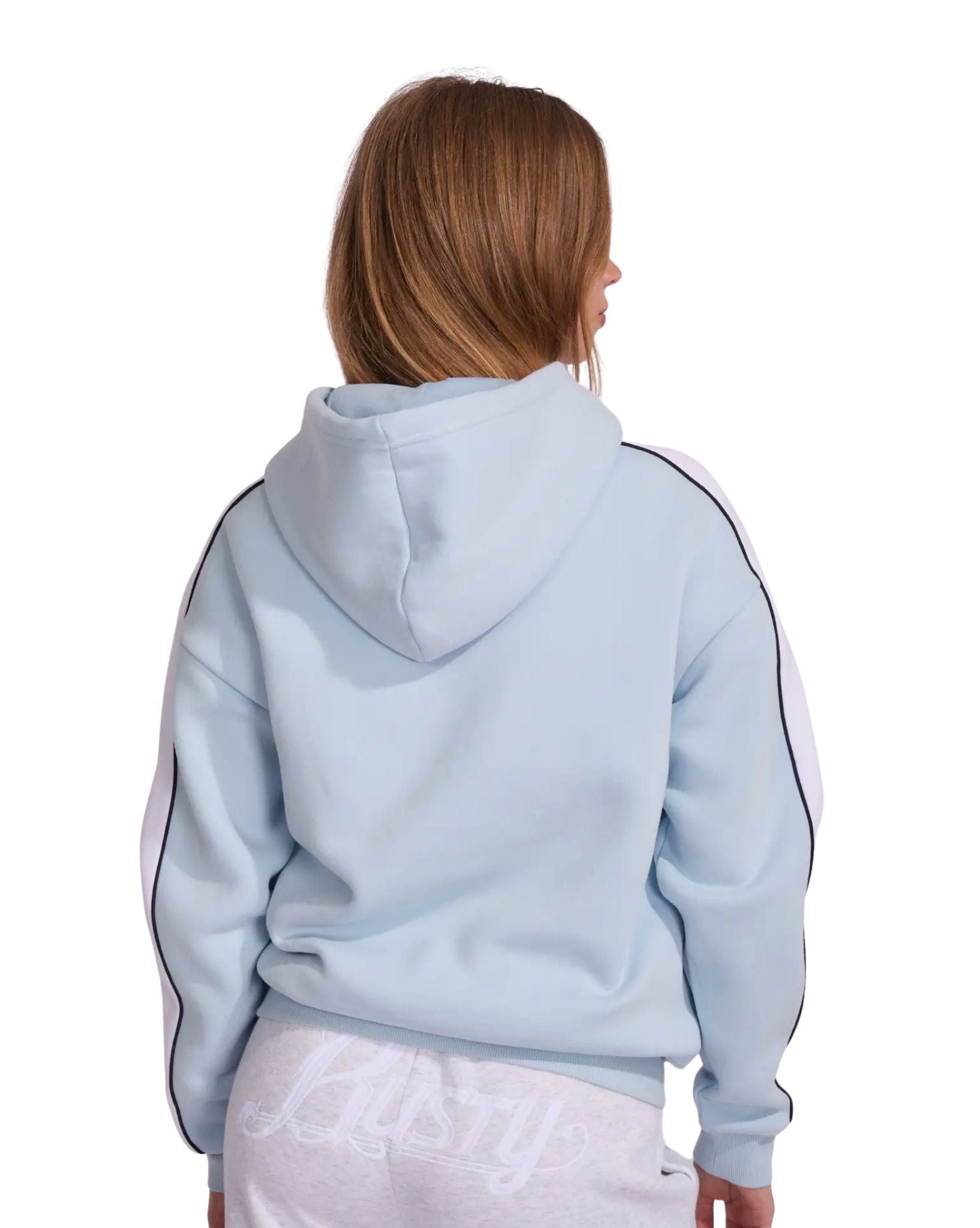 Rusty Hailstone Oversized Hooded Fleece