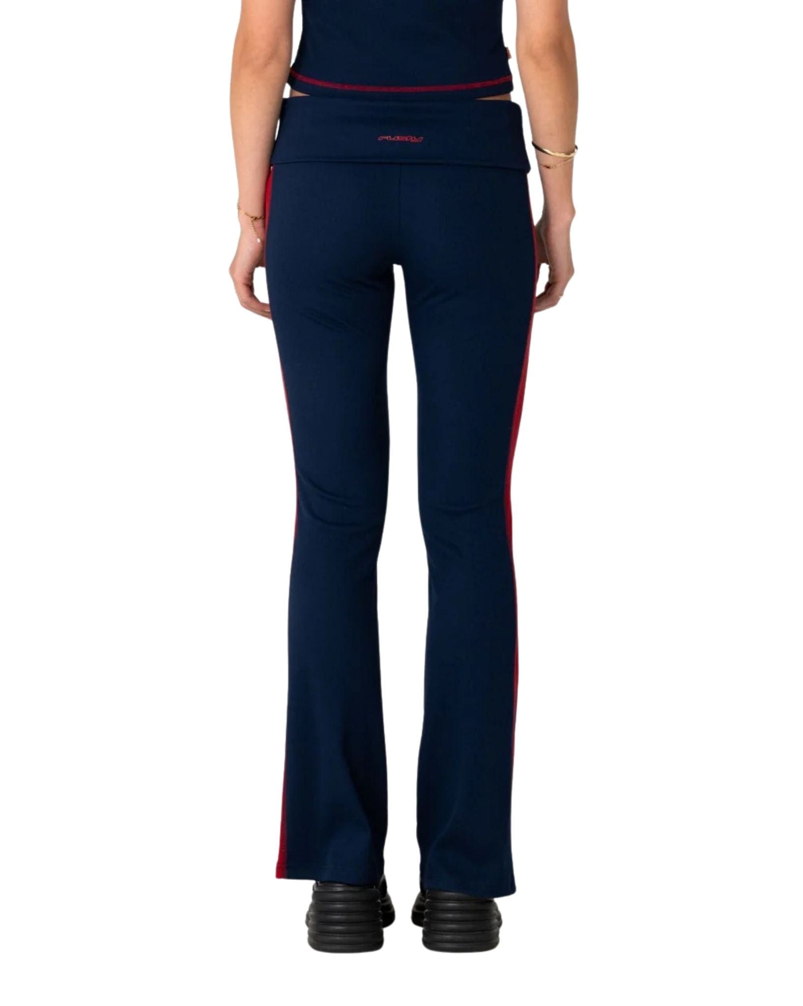 Rusty Hilton Low Rise Bootleg Rib Pant