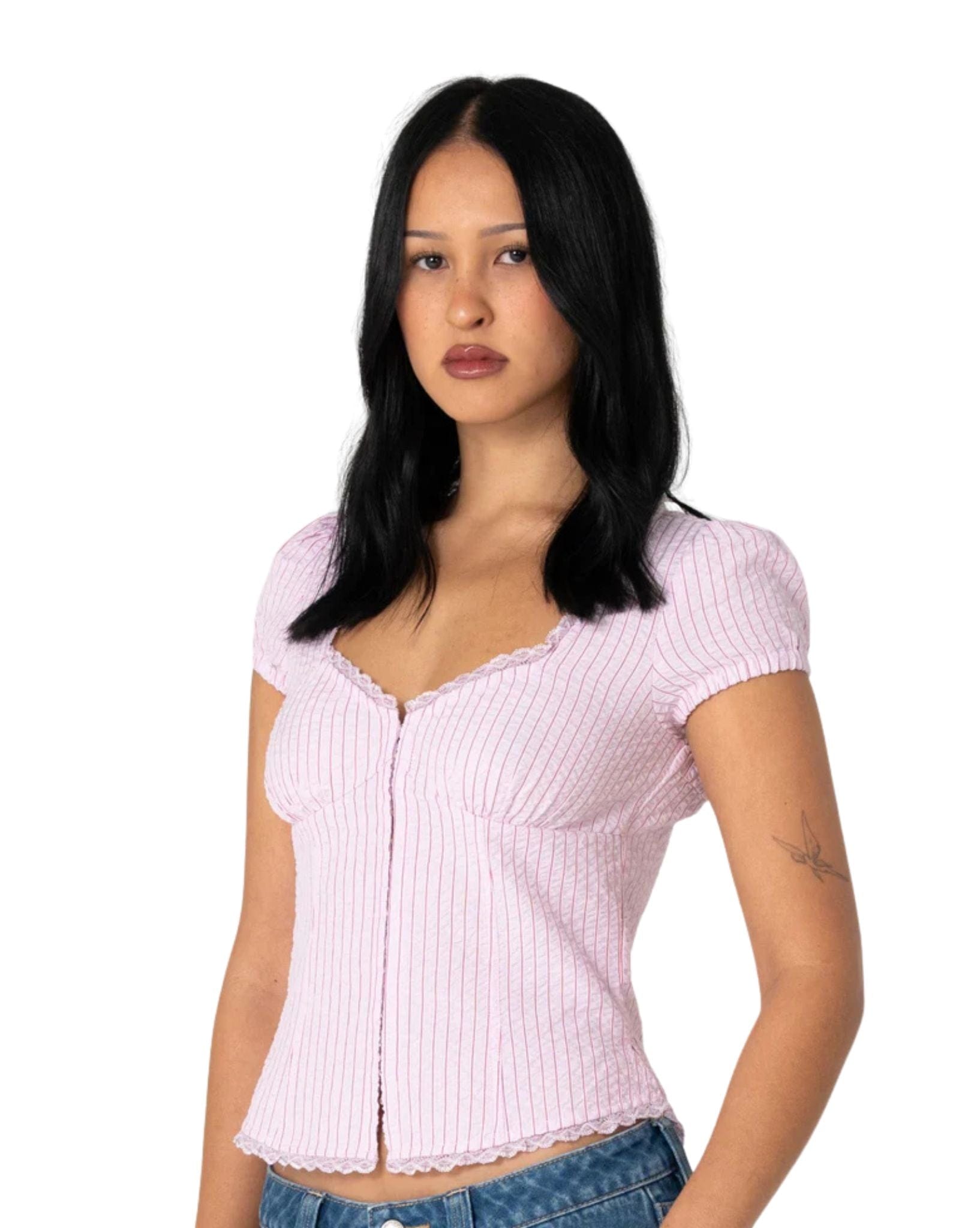 Rusty Hook Me Peggy Blouse