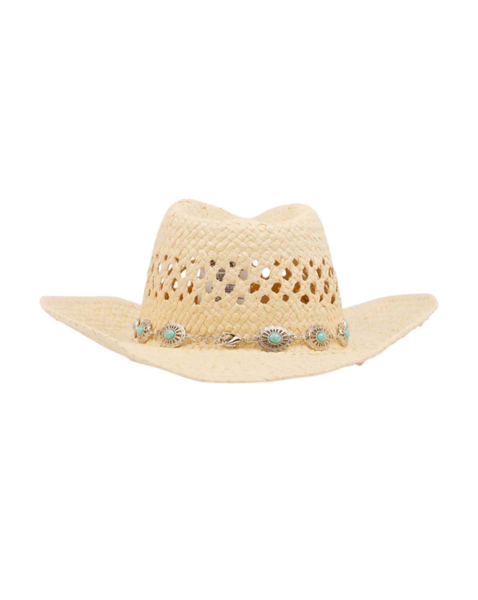 Rusty Howdy Cowboy Straw Hat