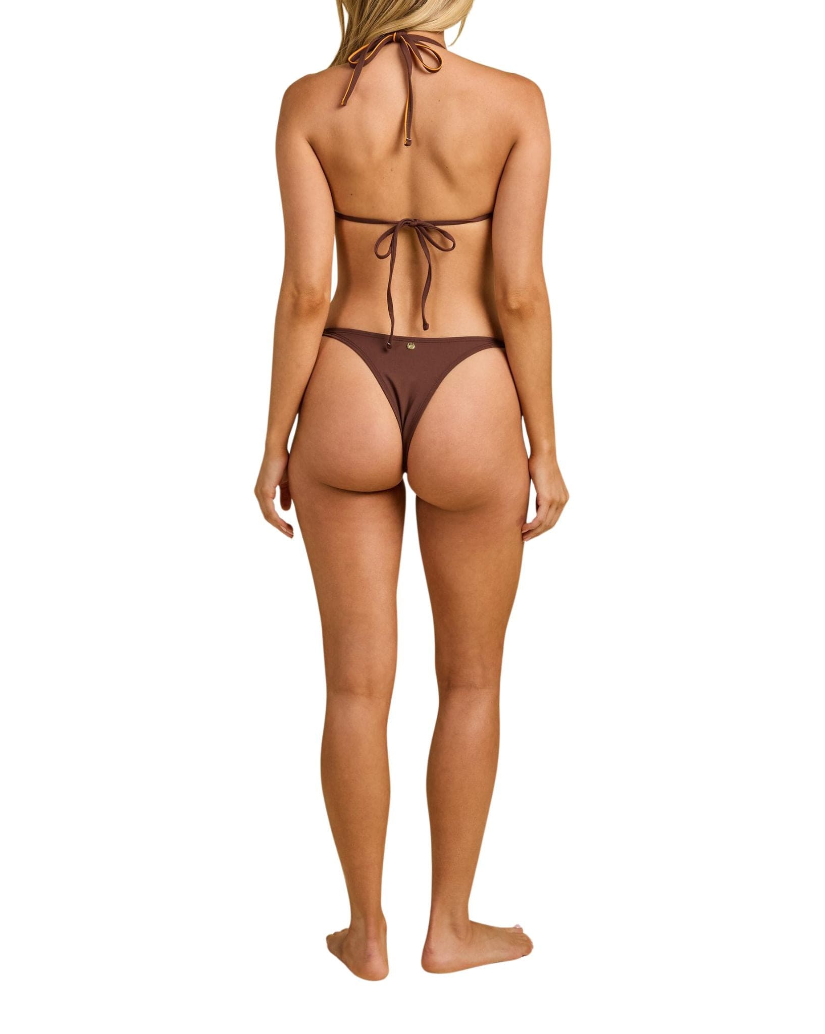 Rusty La Cabana Contrast Tri Bikini Top