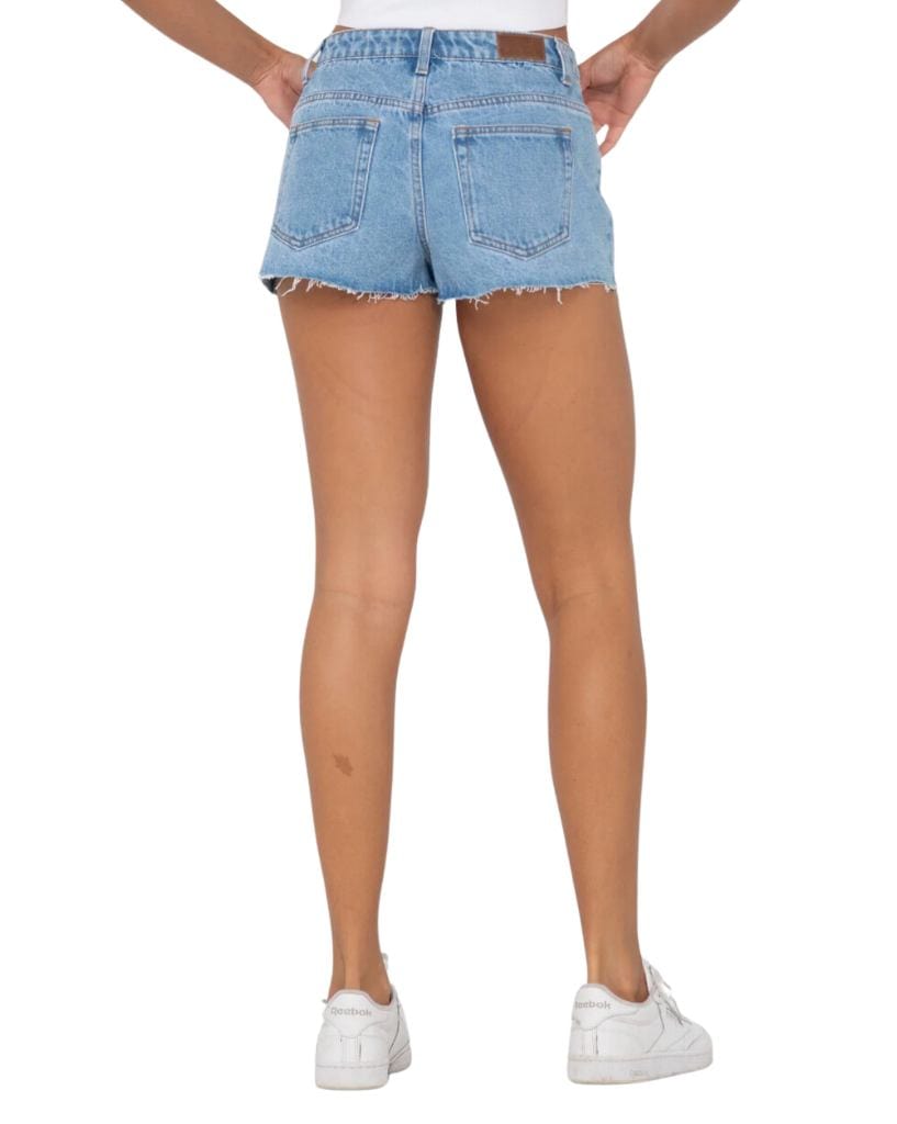 Rusty Malta Low Rise Denim Short