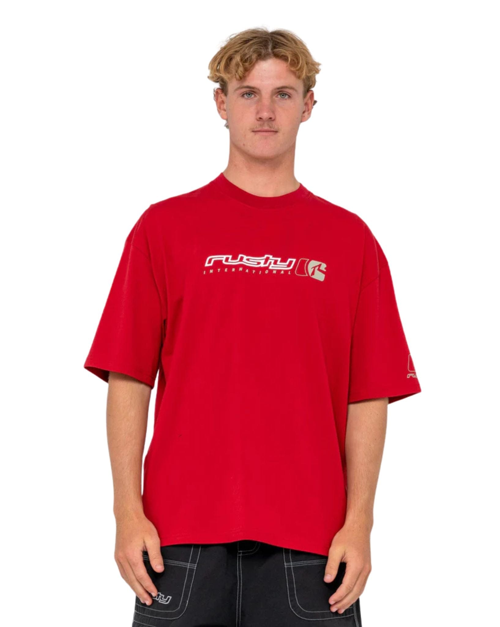 Rusty Mens Jetsetter Short Sleeve Tee