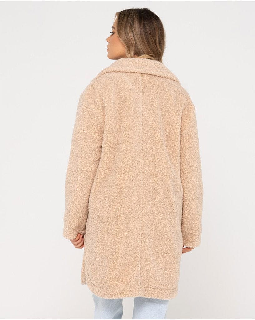 Rusty Penelope Sherpa Coat
