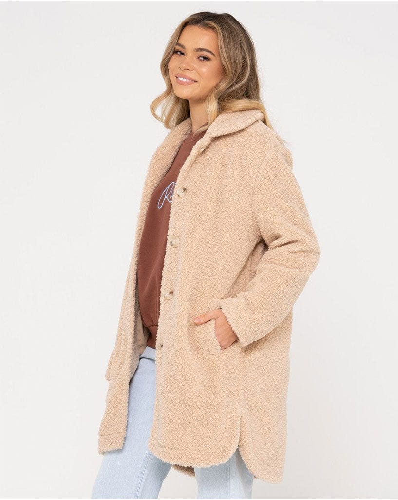 Rusty Penelope Sherpa Coat