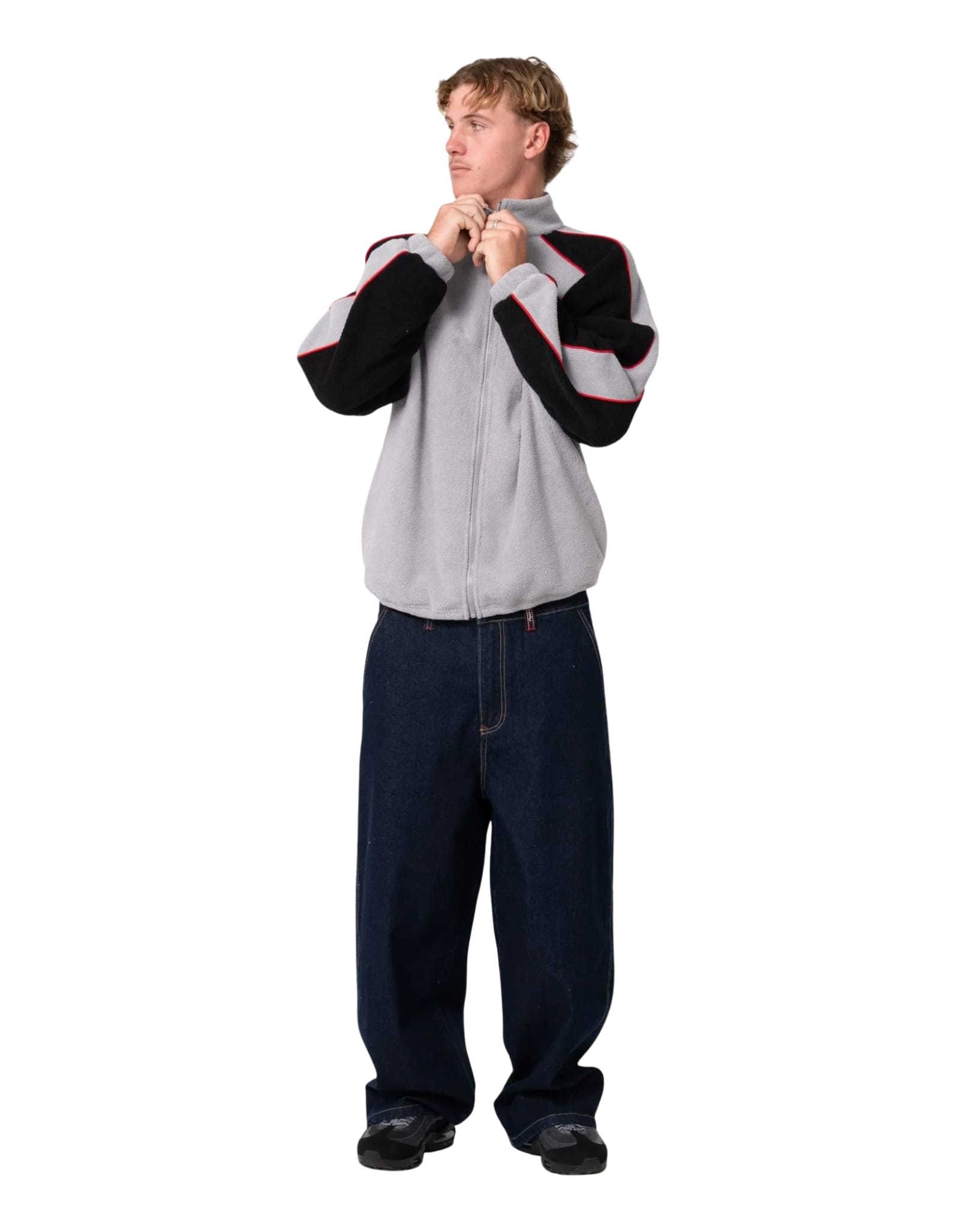 Rusty Pimp My Tides Zip Thru Sherpa Fleece