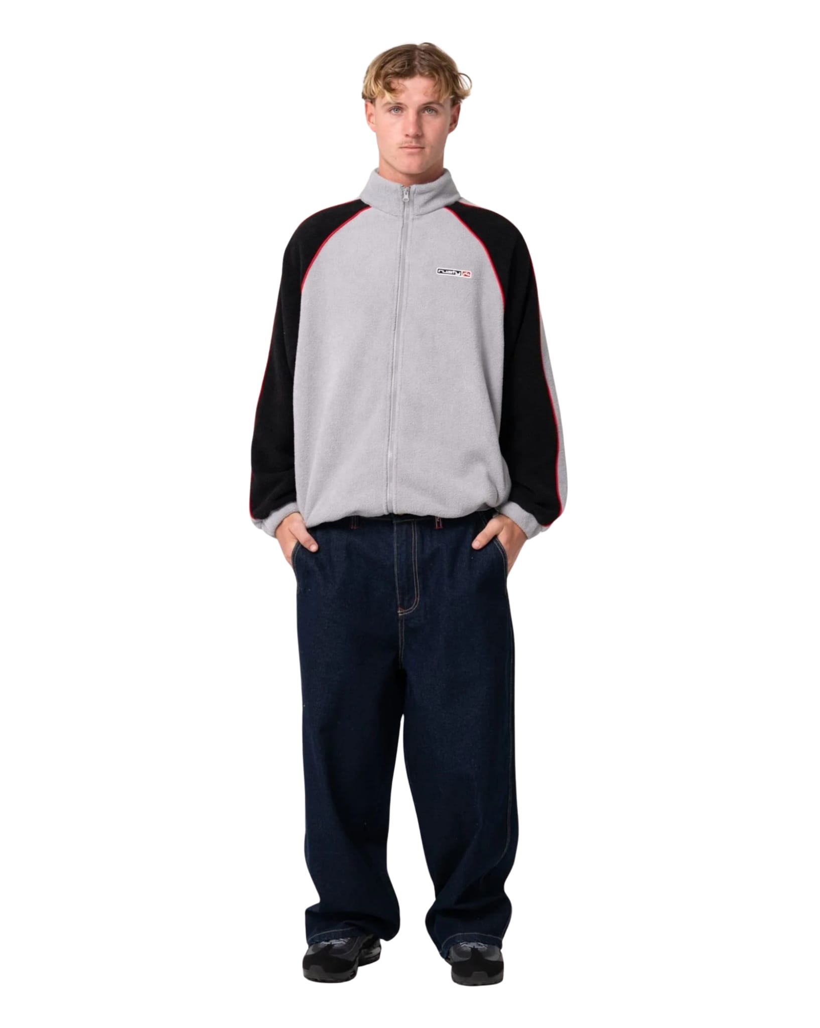 Rusty Pimp My Tides Zip Thru Sherpa Fleece
