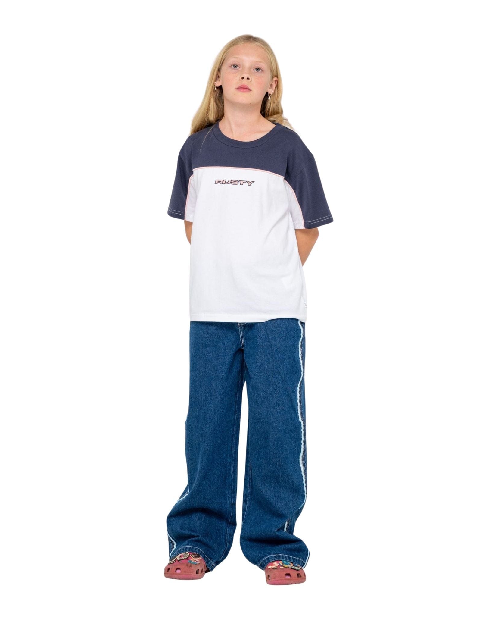 Rusty Polar Ops Oversized Tee Girls