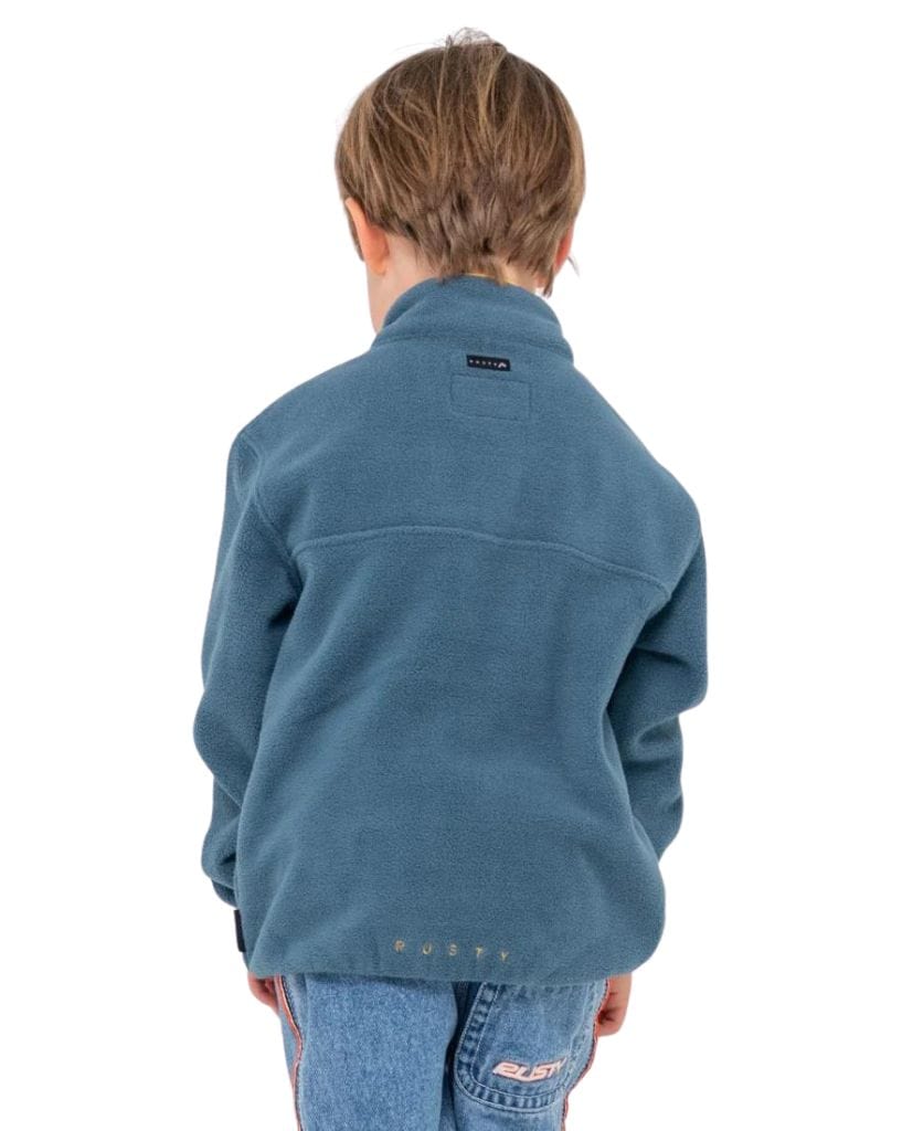 Rusty Polarized 1/4 Zip Polar Fleece Runts