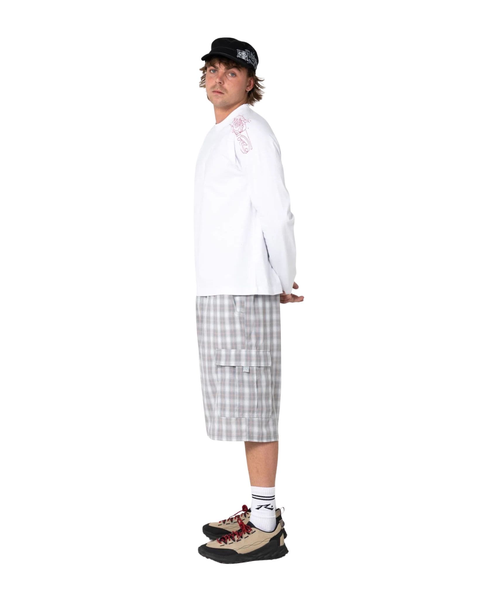 Rusty Screwdriva Elastic Cargo Short