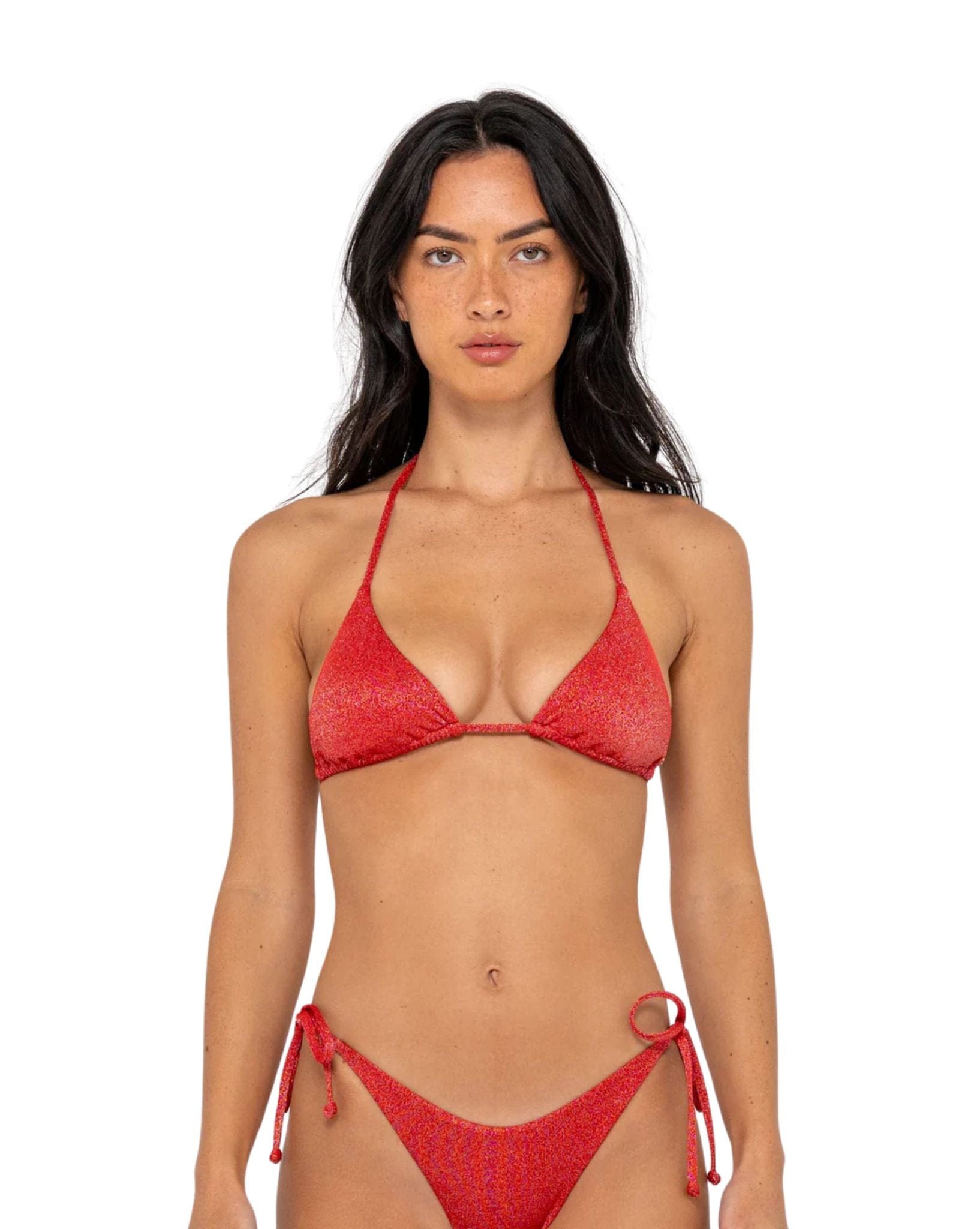 Rusty Shimmy Multiway Bikini Top