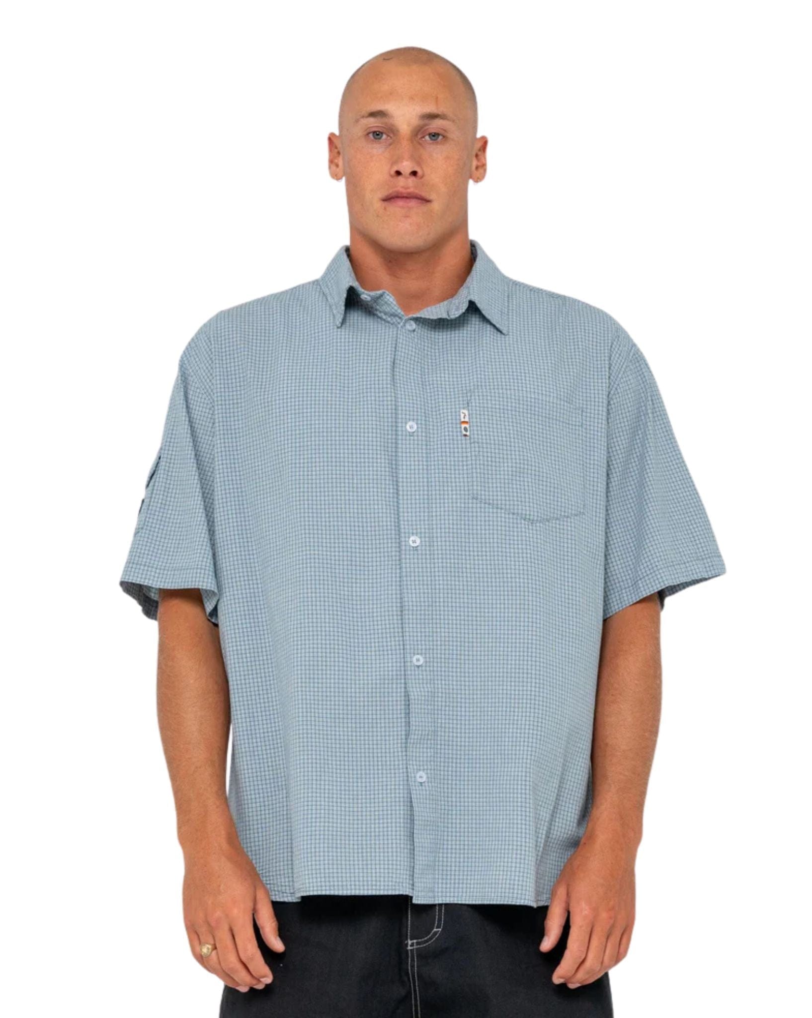Rusty Stasha Pocket Short Sleeve Shirt
