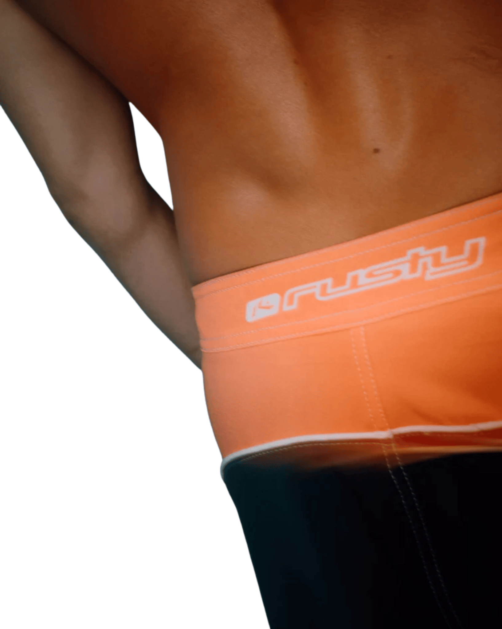 Rusty Straight Pipe Fixed Waist Boardshort