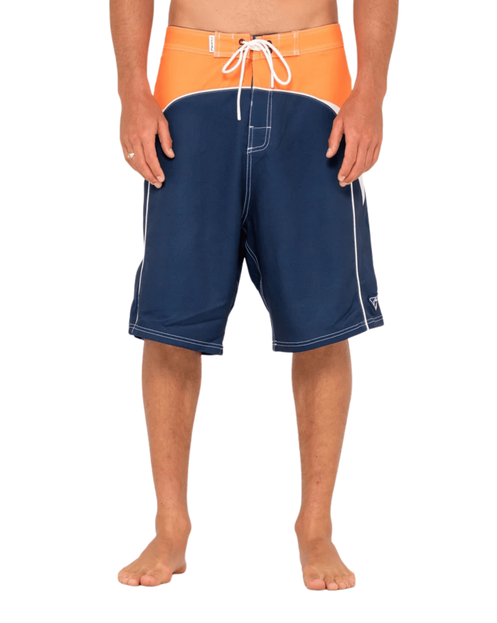 Rusty Straight Pipe Fixed Waist Boardshort