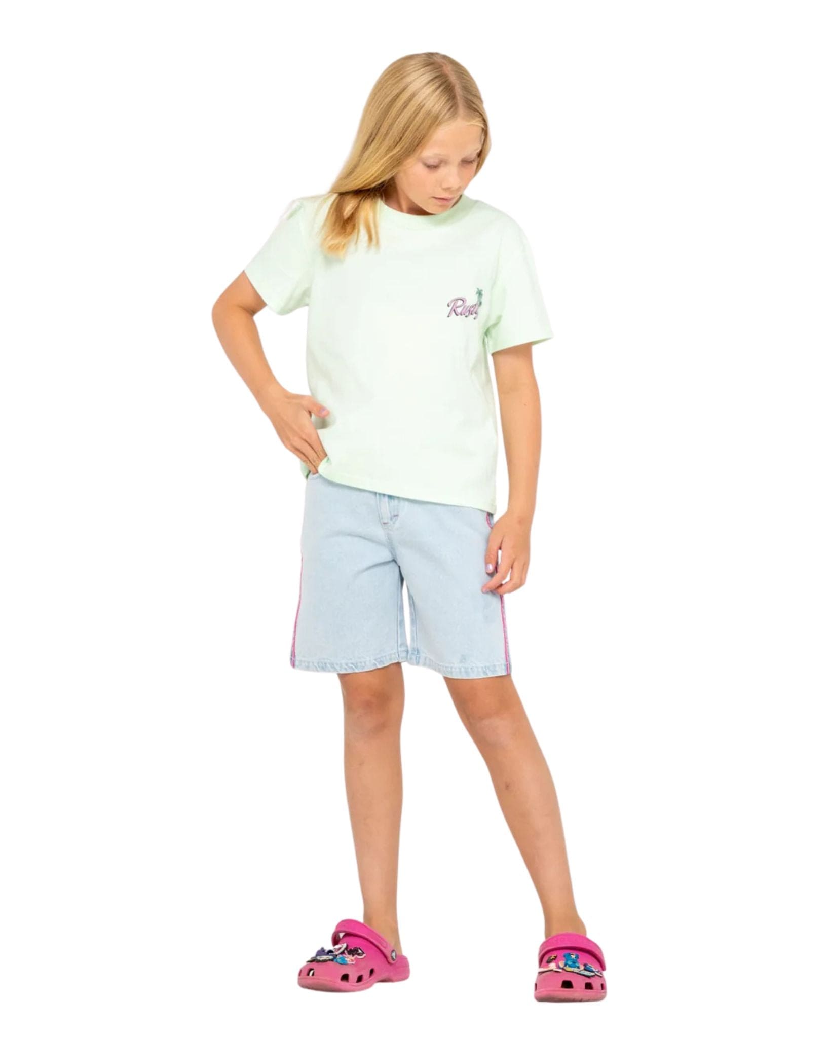 Rusty Throwback Standard Tee Girls