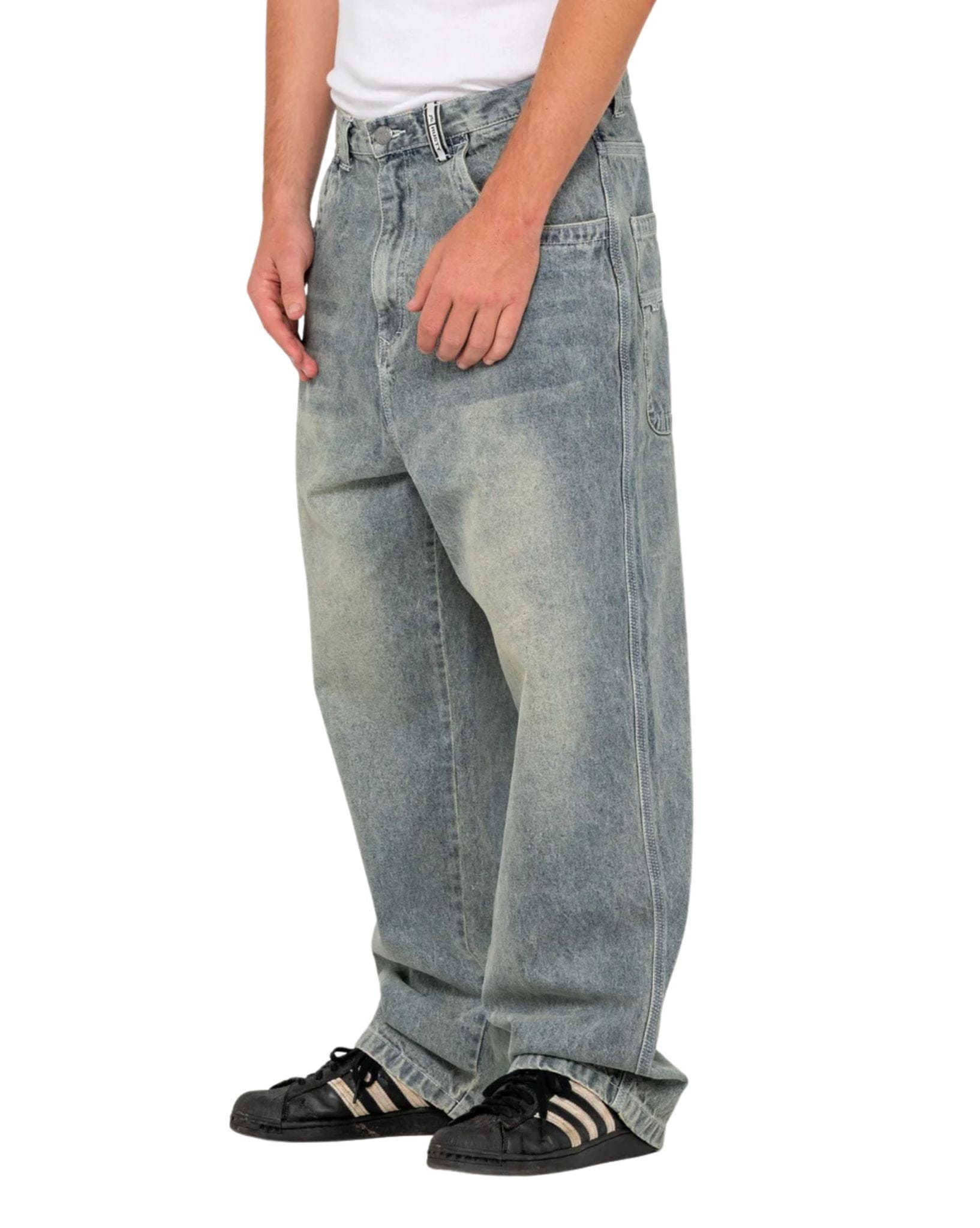 Rusty Turbo Baggy Jean