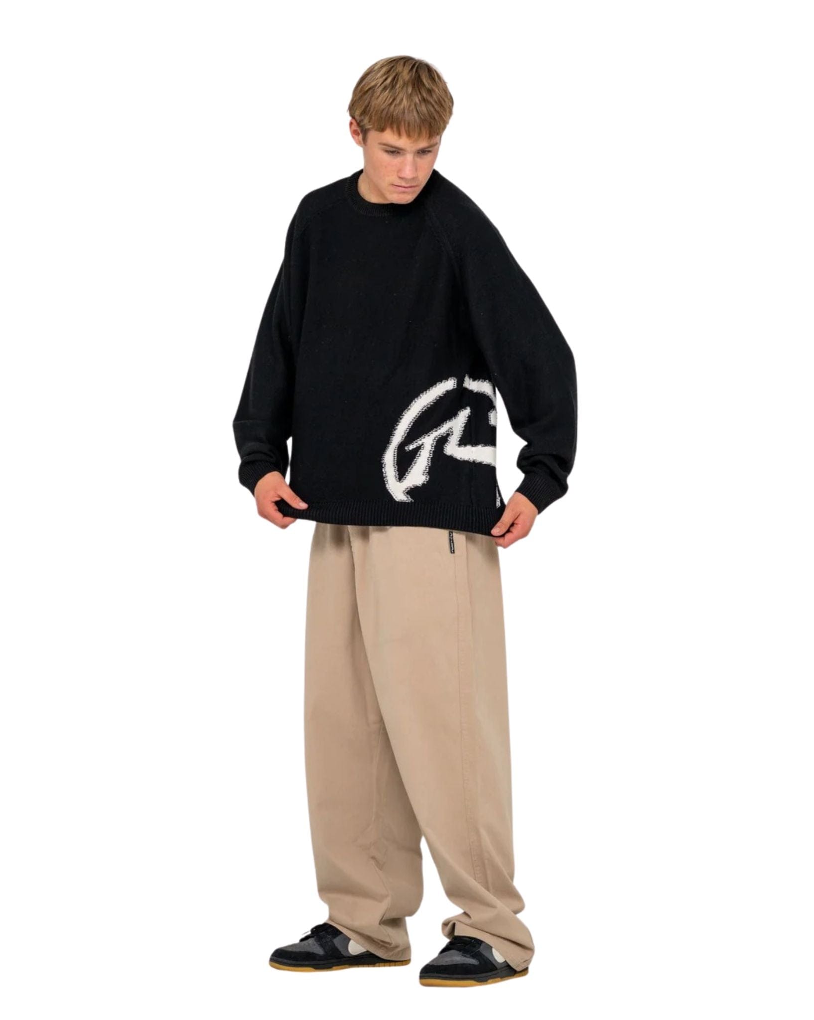 Rusty Verso Knitted Crew