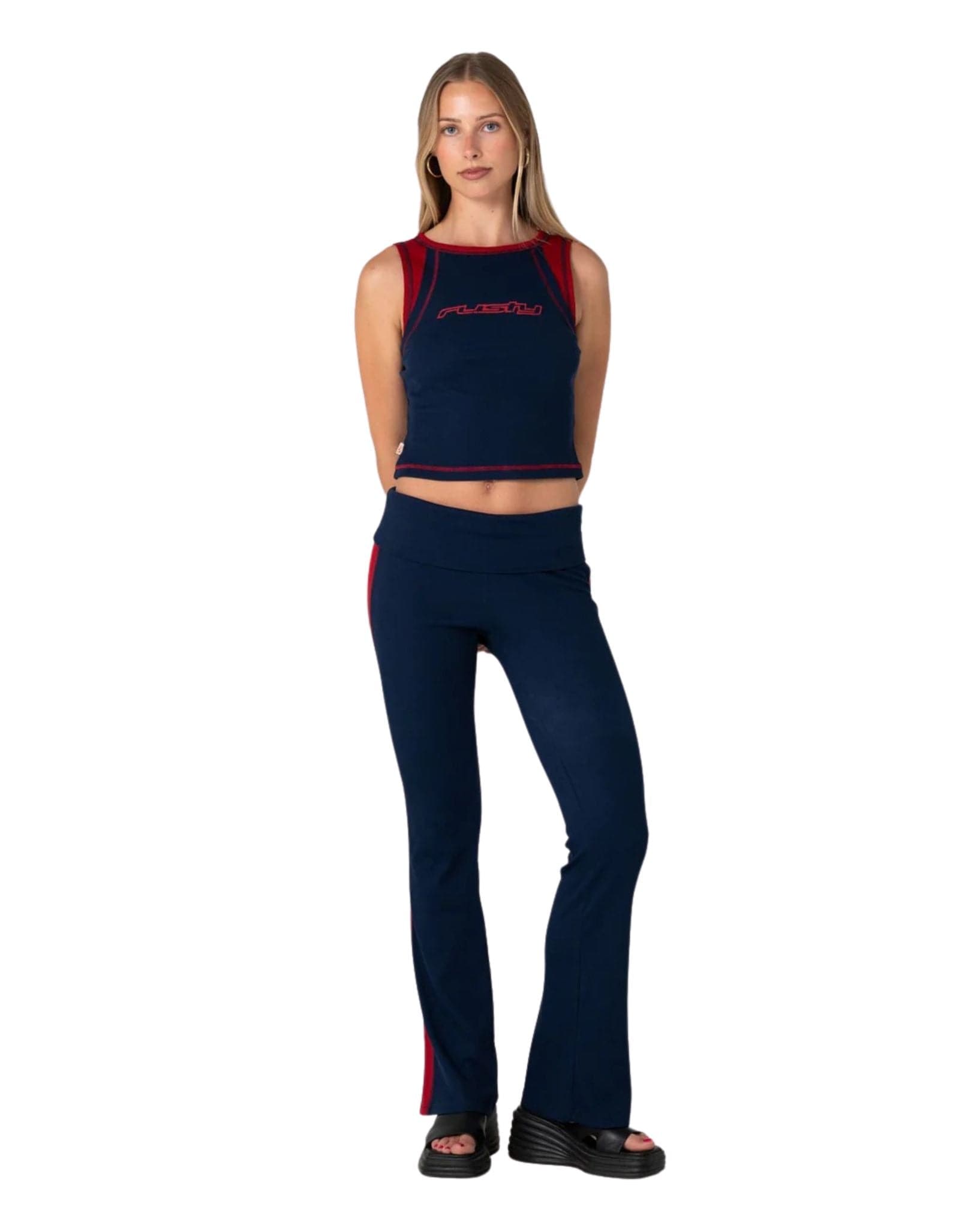 Rusty Zing Zap Contrast Tank