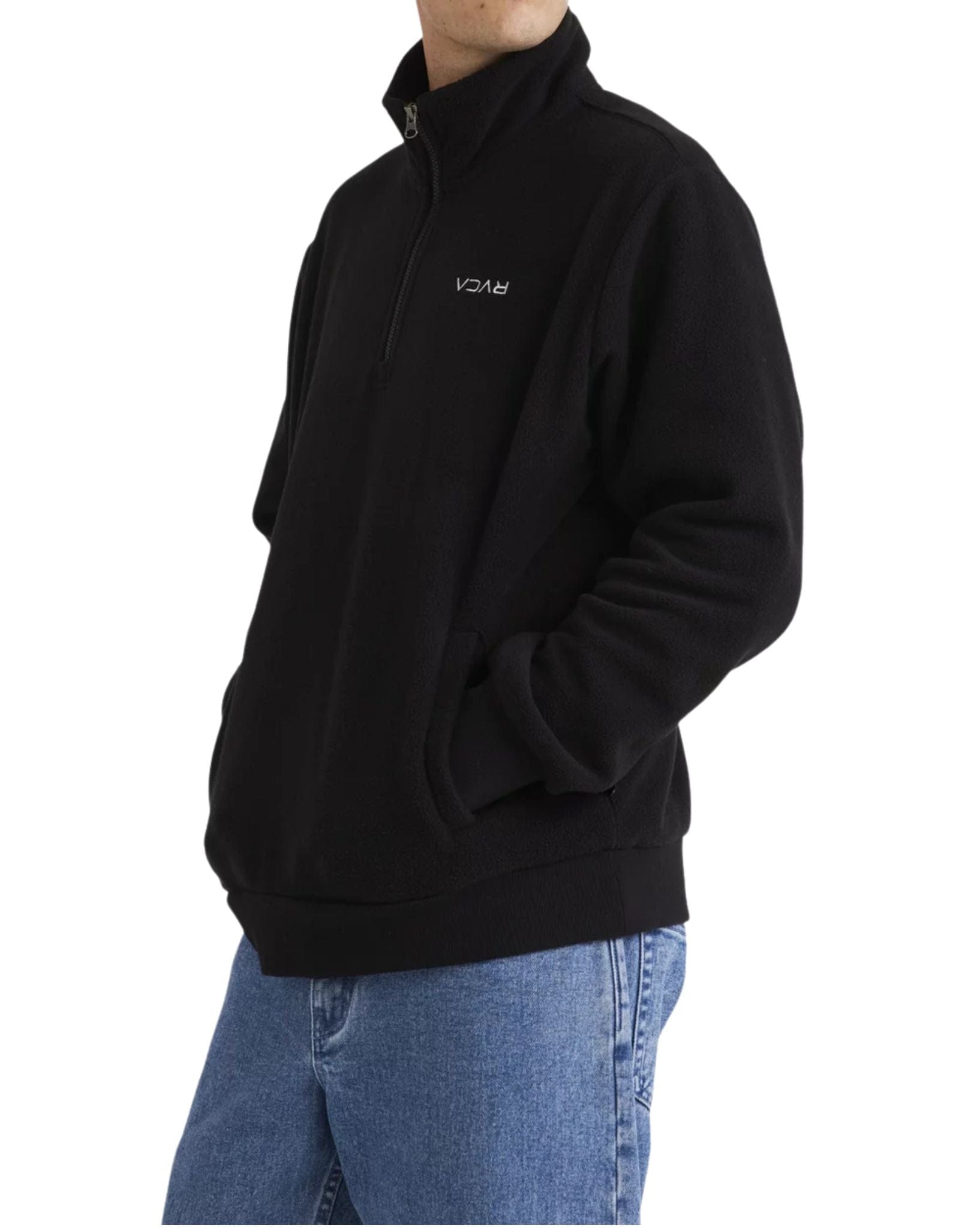 RVCA Mens Mini Flipped Polar Fleece