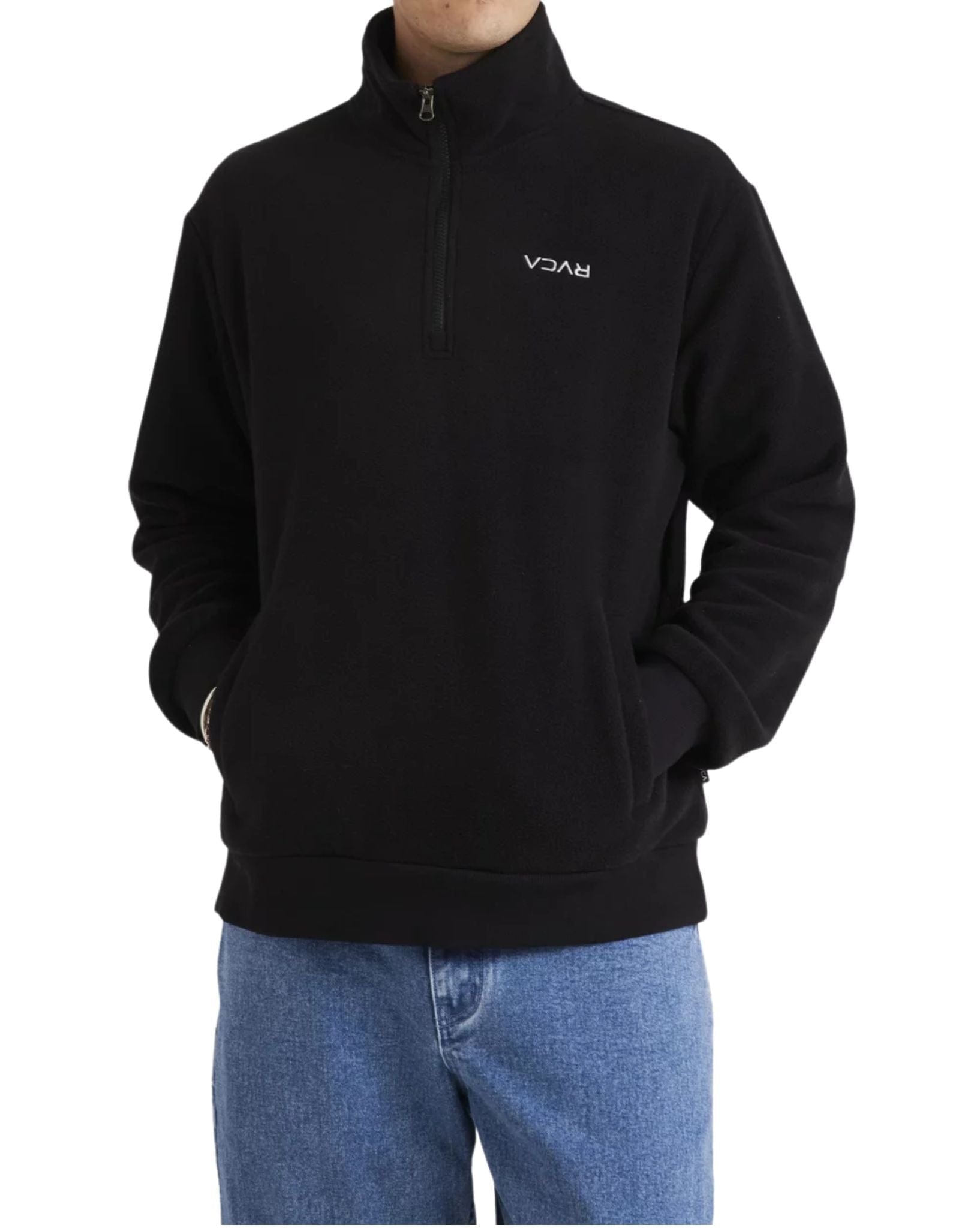 RVCA Mens Mini Flipped Polar Fleece