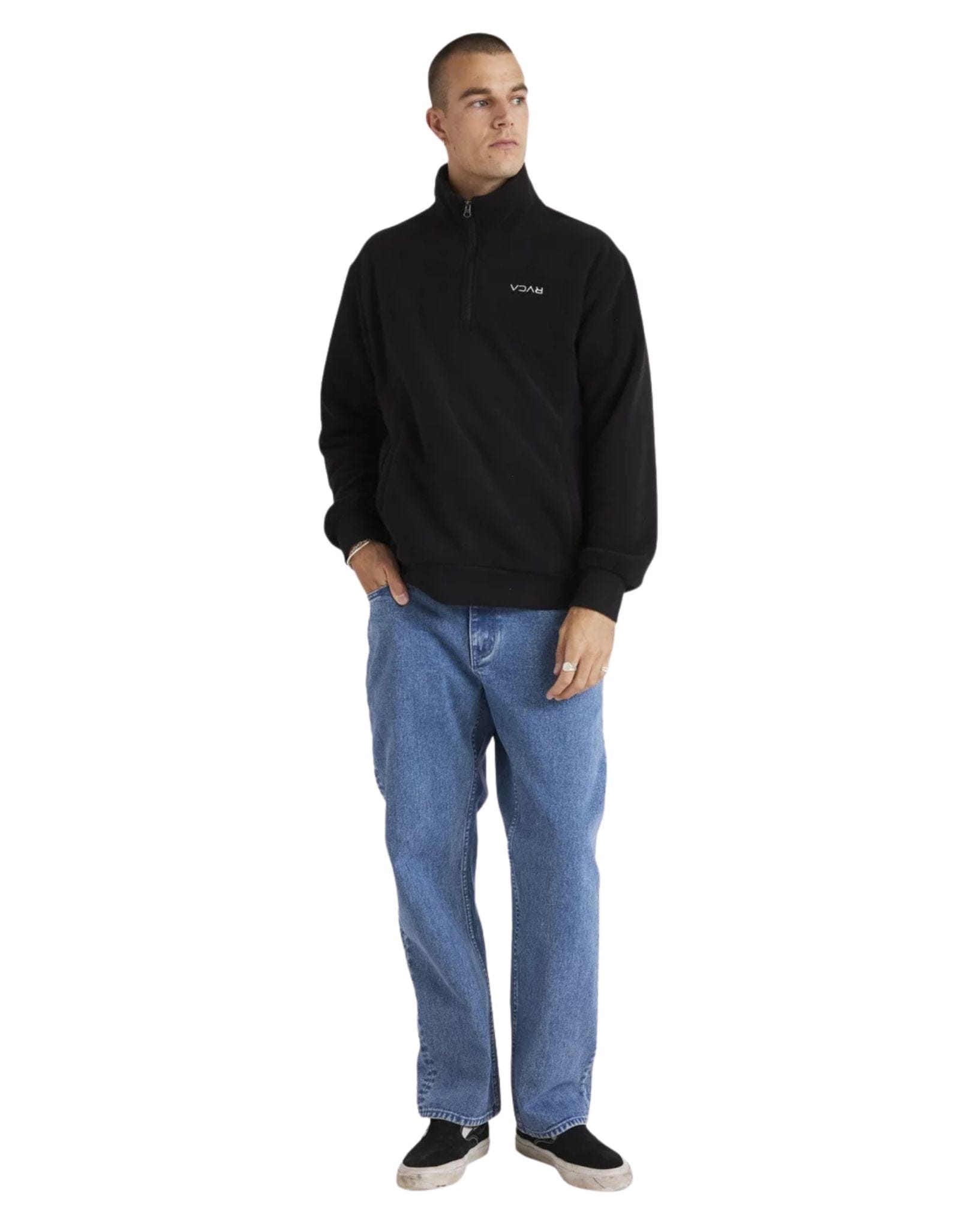 RVCA Mens Mini Flipped Polar Fleece