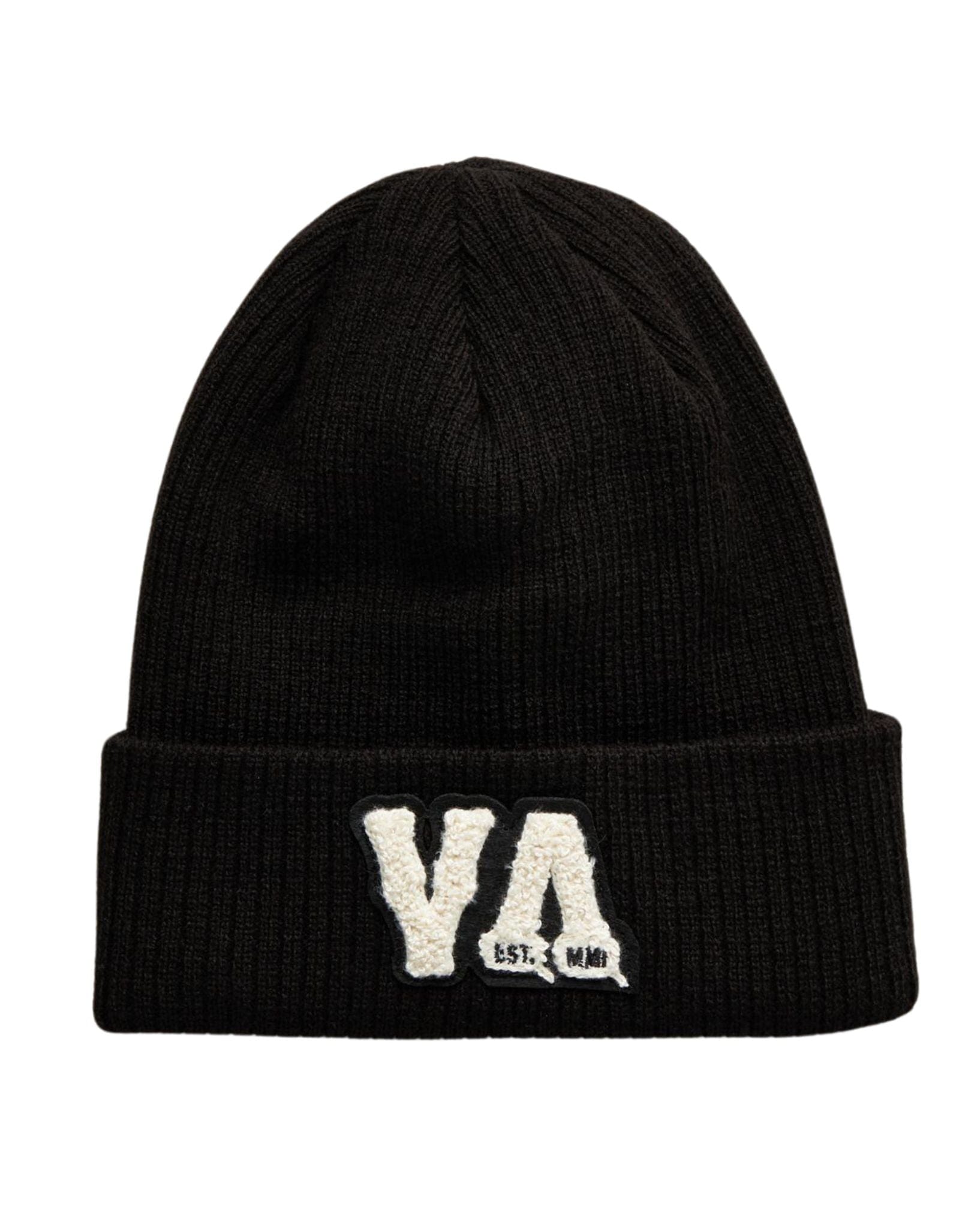 RVCA Womens Patched Beanie - Black
