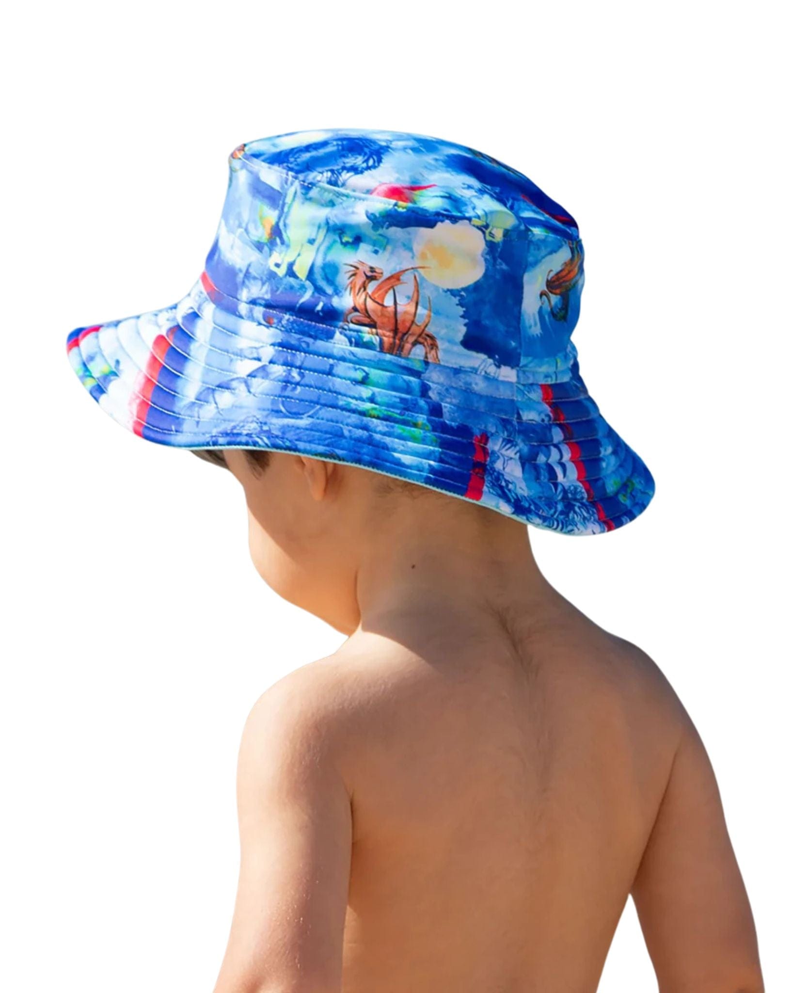 Salty Ink Boys Cosmik Dragon Sunhat