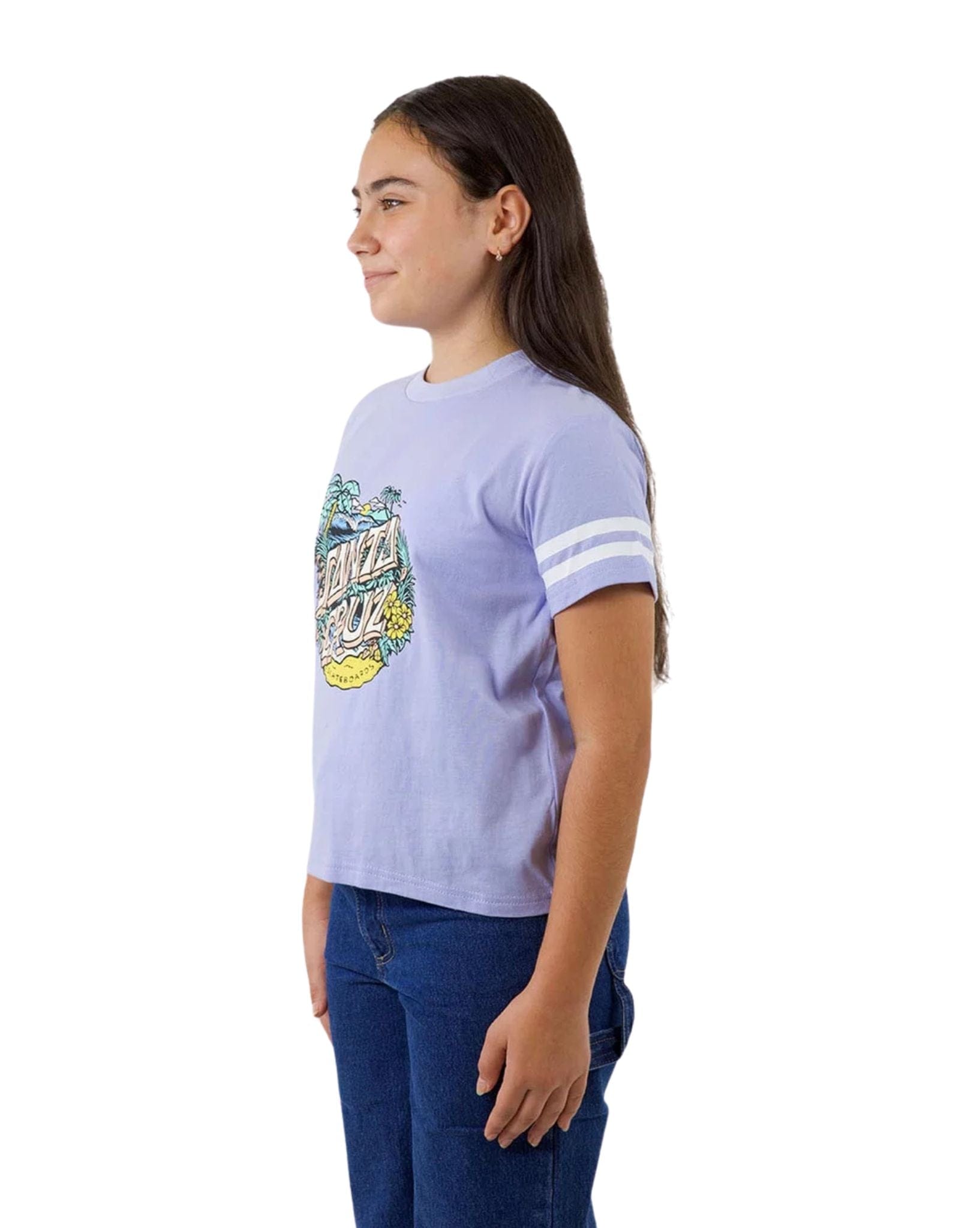 Santa Cruz Aloha Dot Front Tee