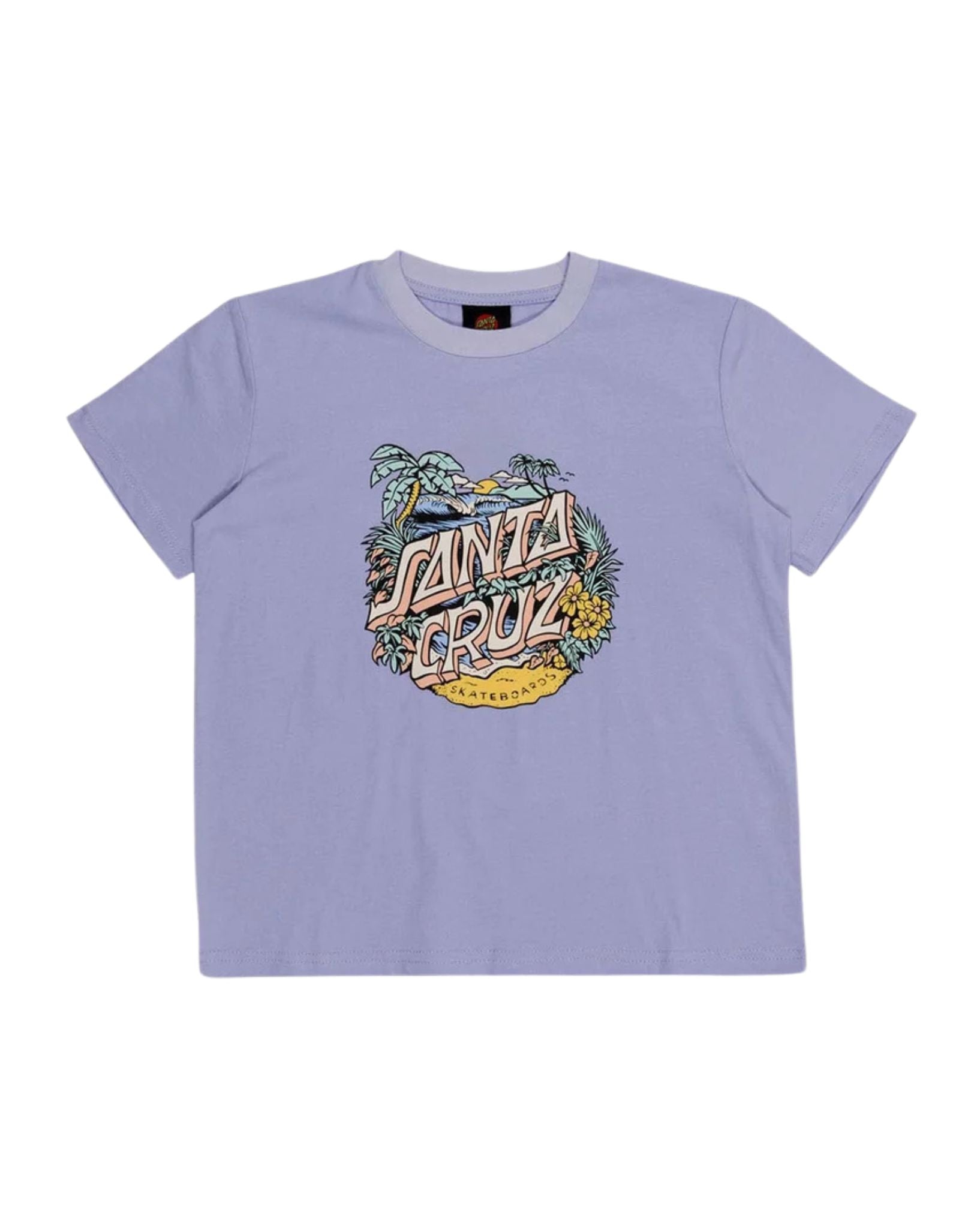 Santa Cruz Aloha Dot Front Tee