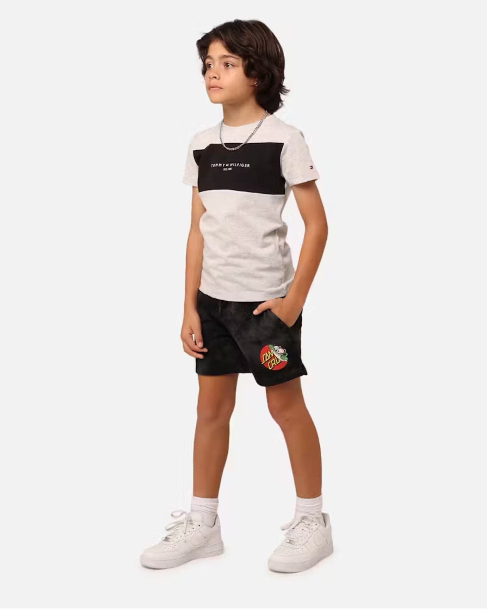 Santa Cruz Boys Beware Dot Tie Dot Track Short