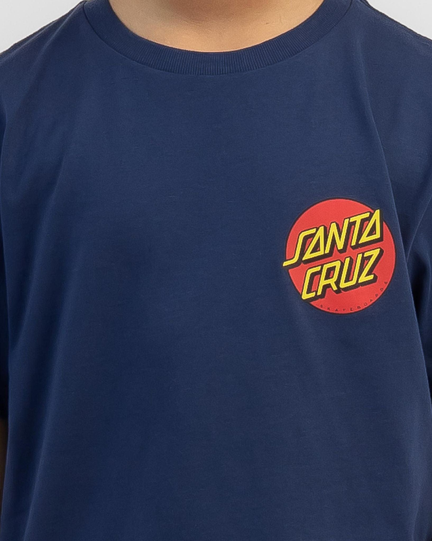 Santa Cruz Boys Classic Dot Tee