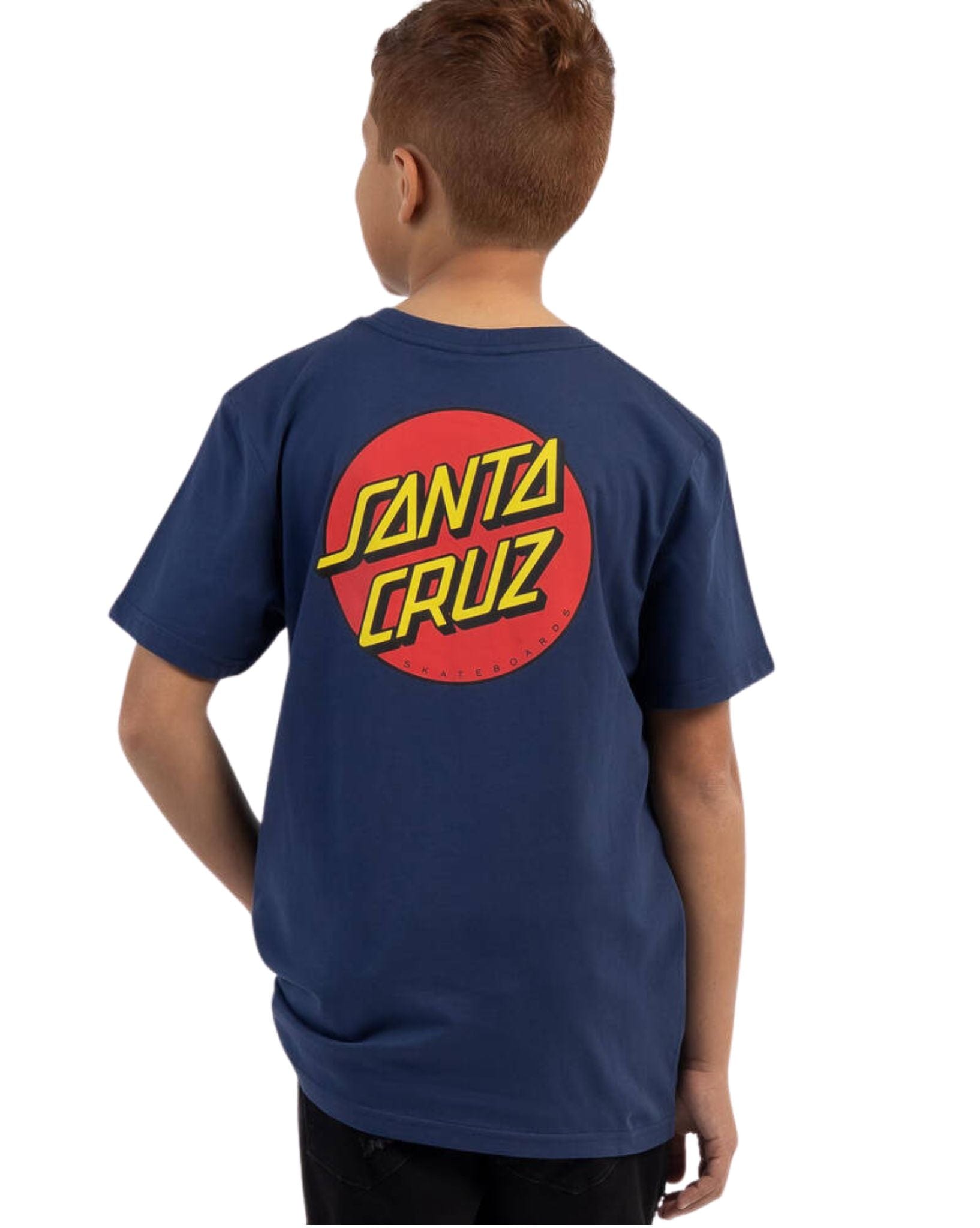 Santa Cruz Boys Classic Dot Tee