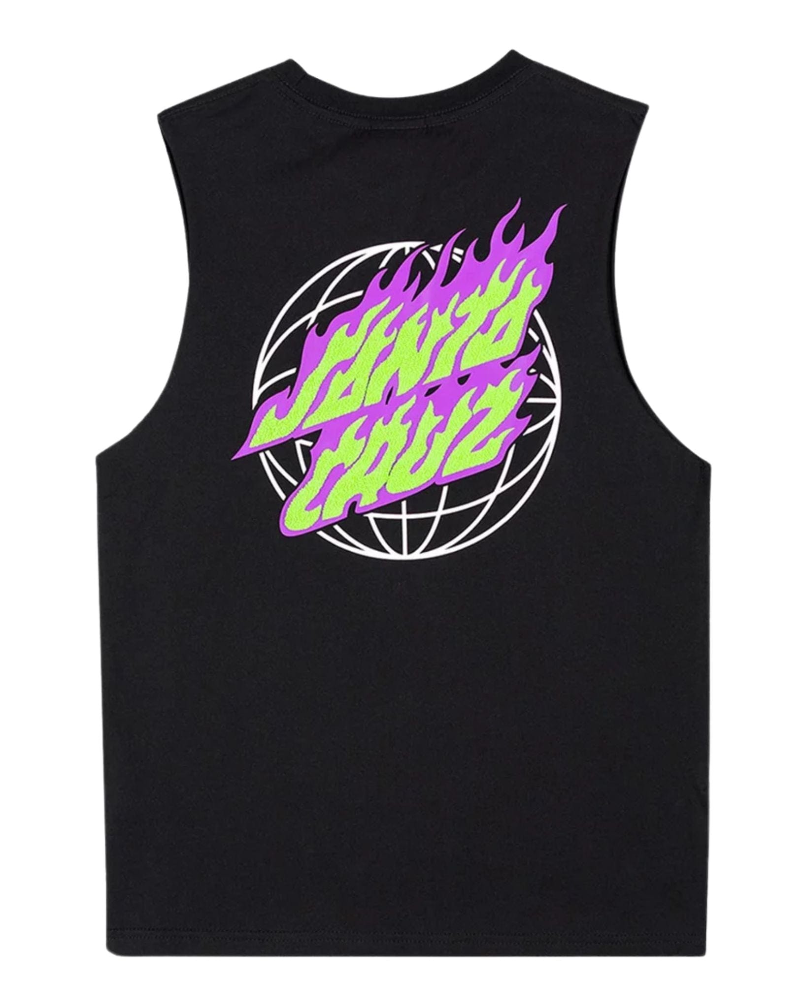 Santa Cruz Boys Global Flame Dot Muscle