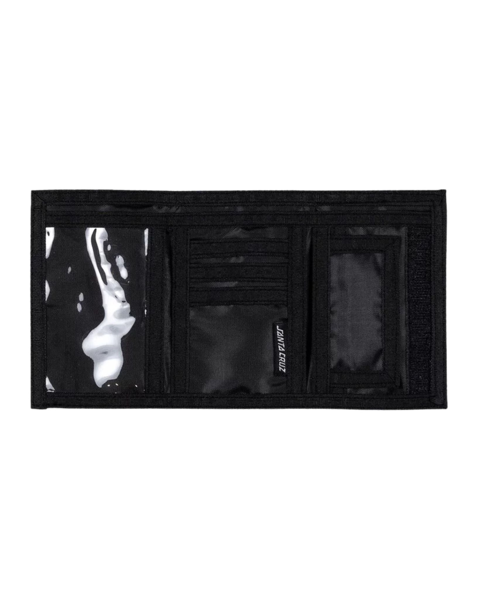 Santa Cruz Boys Global Flame Dot Velcro Wallet