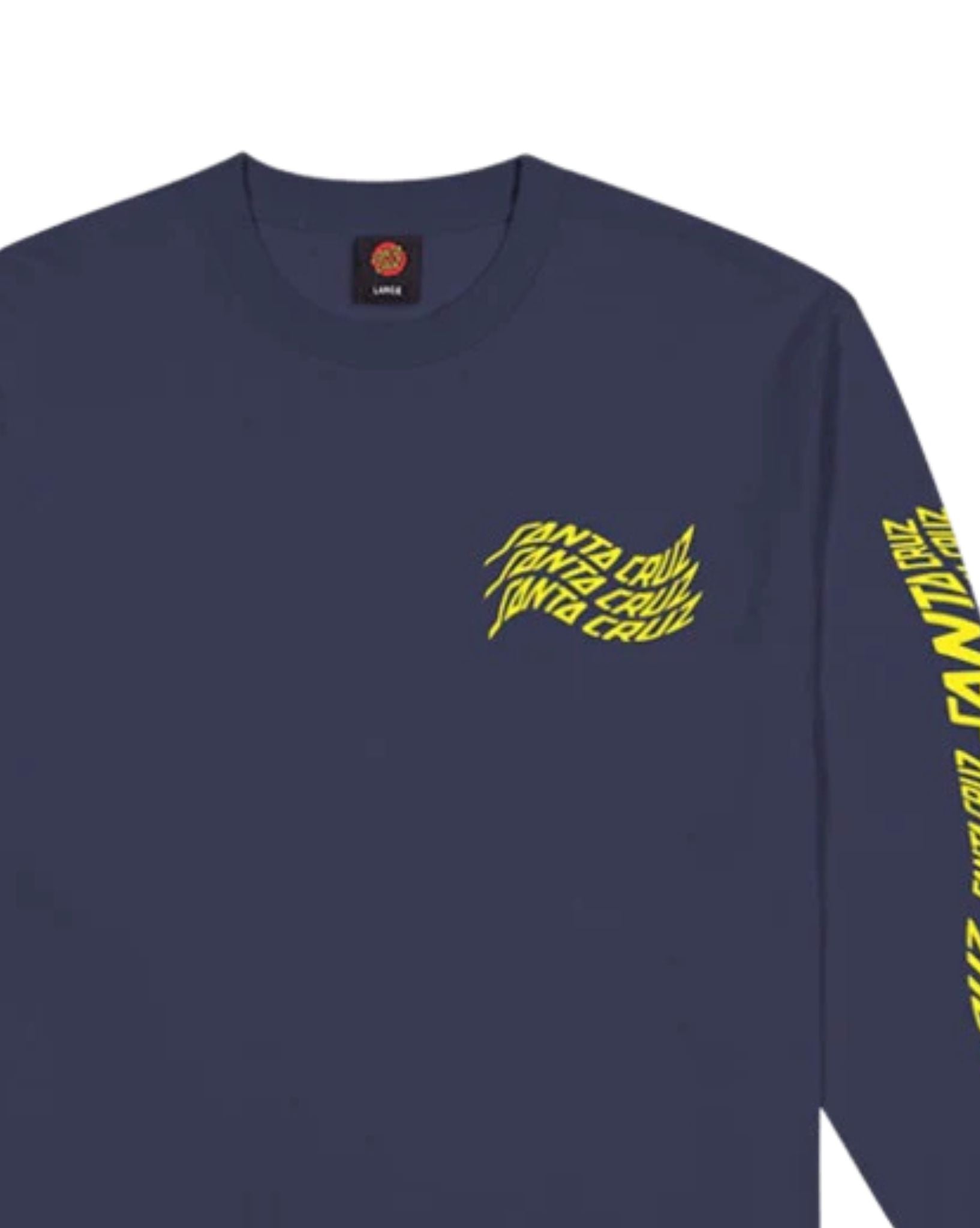Santa Cruz Boys Vortex Tee - Vintage Blue